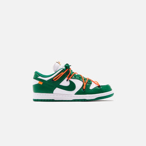 Nike x Off-White Dunk Low Leather - Pine Green / White