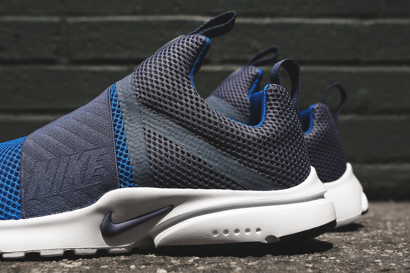 Nike Grade School Presto - Extreme Blue / White