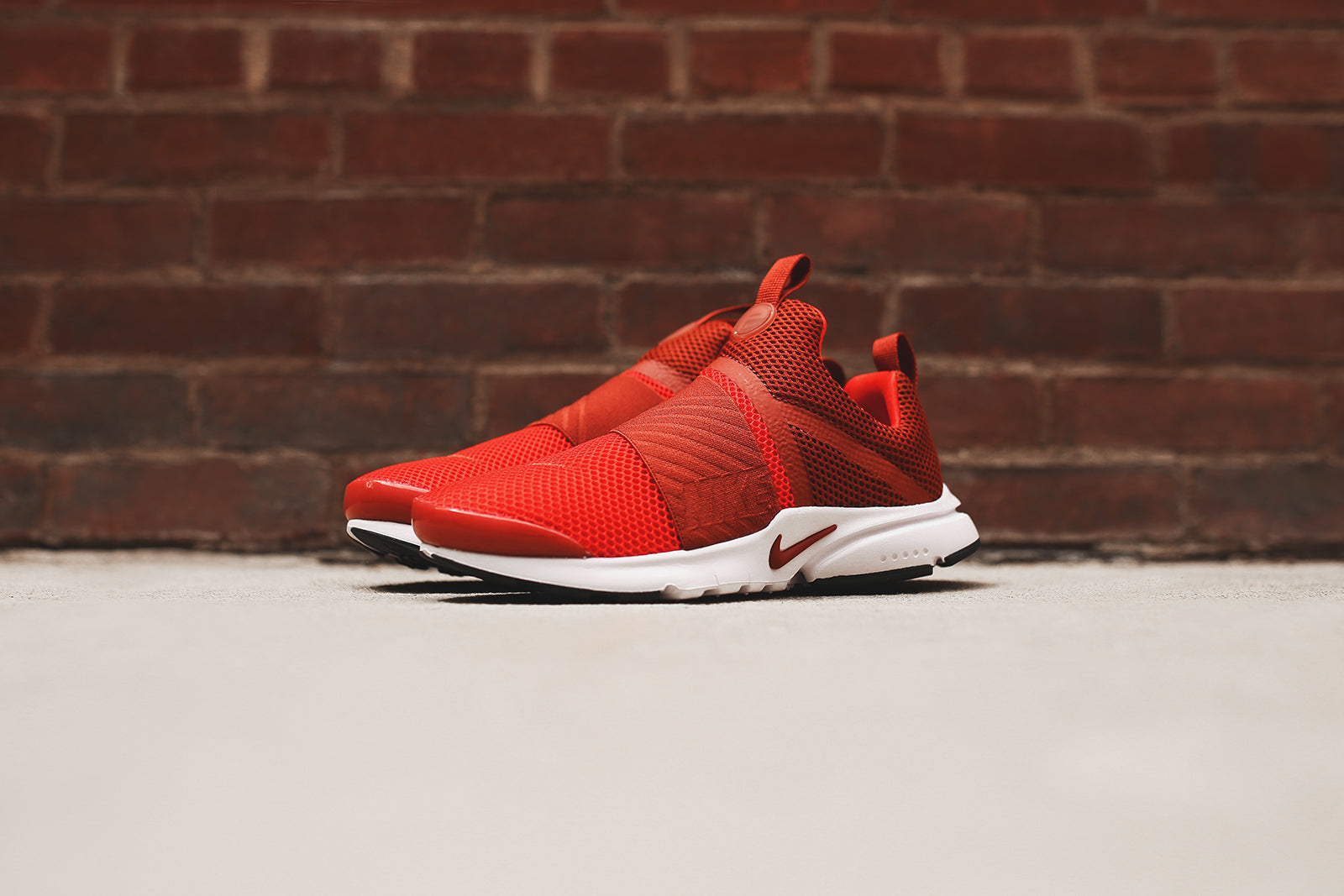 Nike Grade School Presto - Extreme Red / White