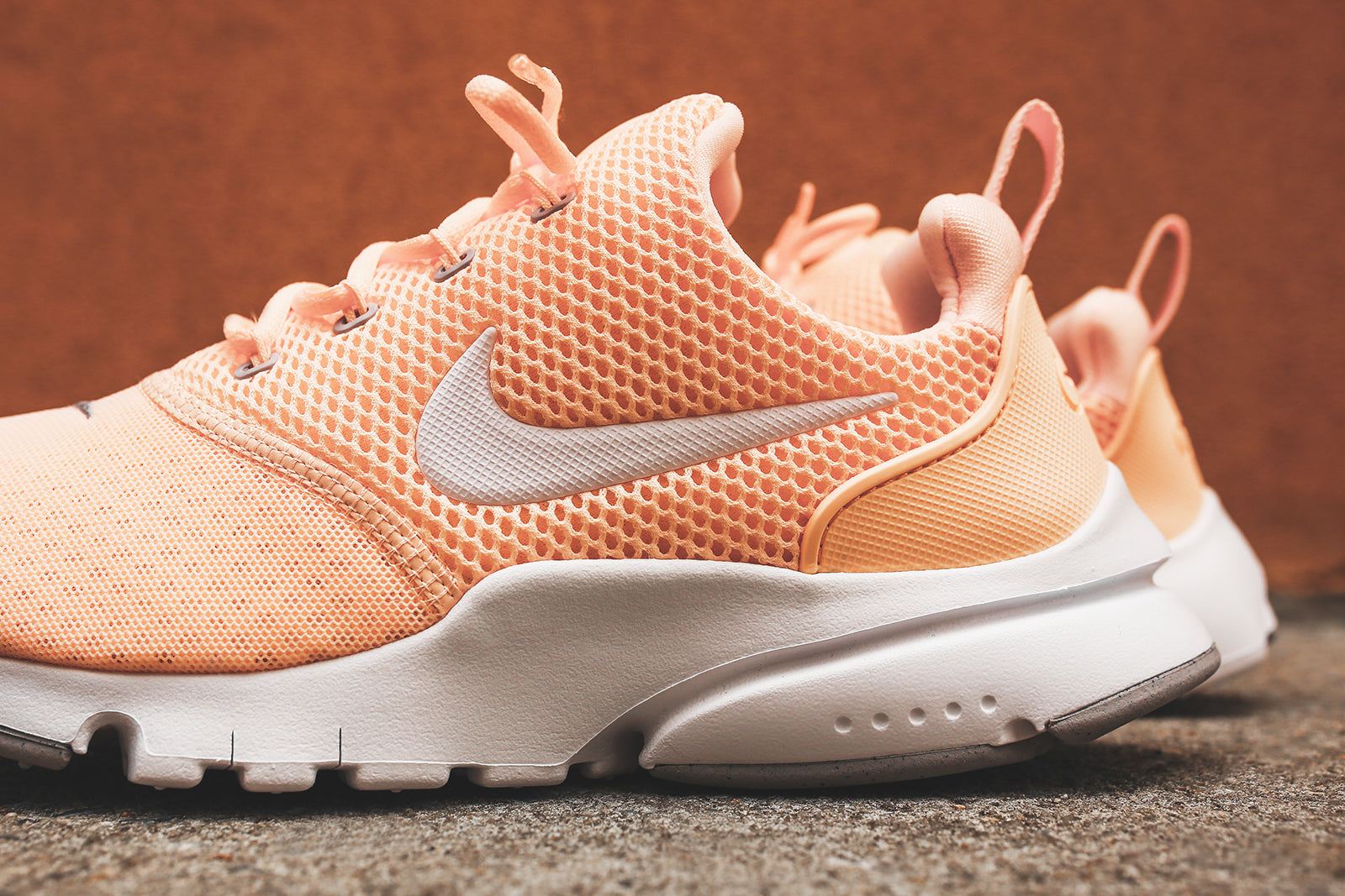 Nike Grade School Presto Fly - Pink / White