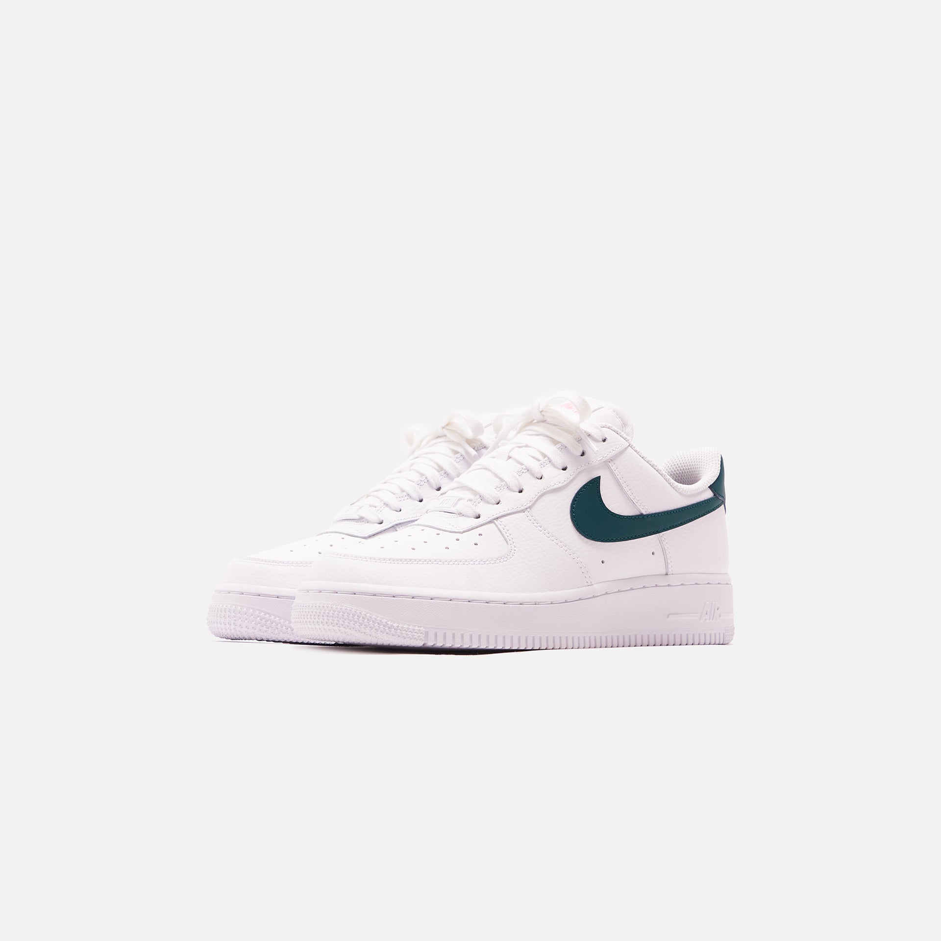 Nike WMNS Air Force 1 - White / Dark Teal Green / Sunset Pulse