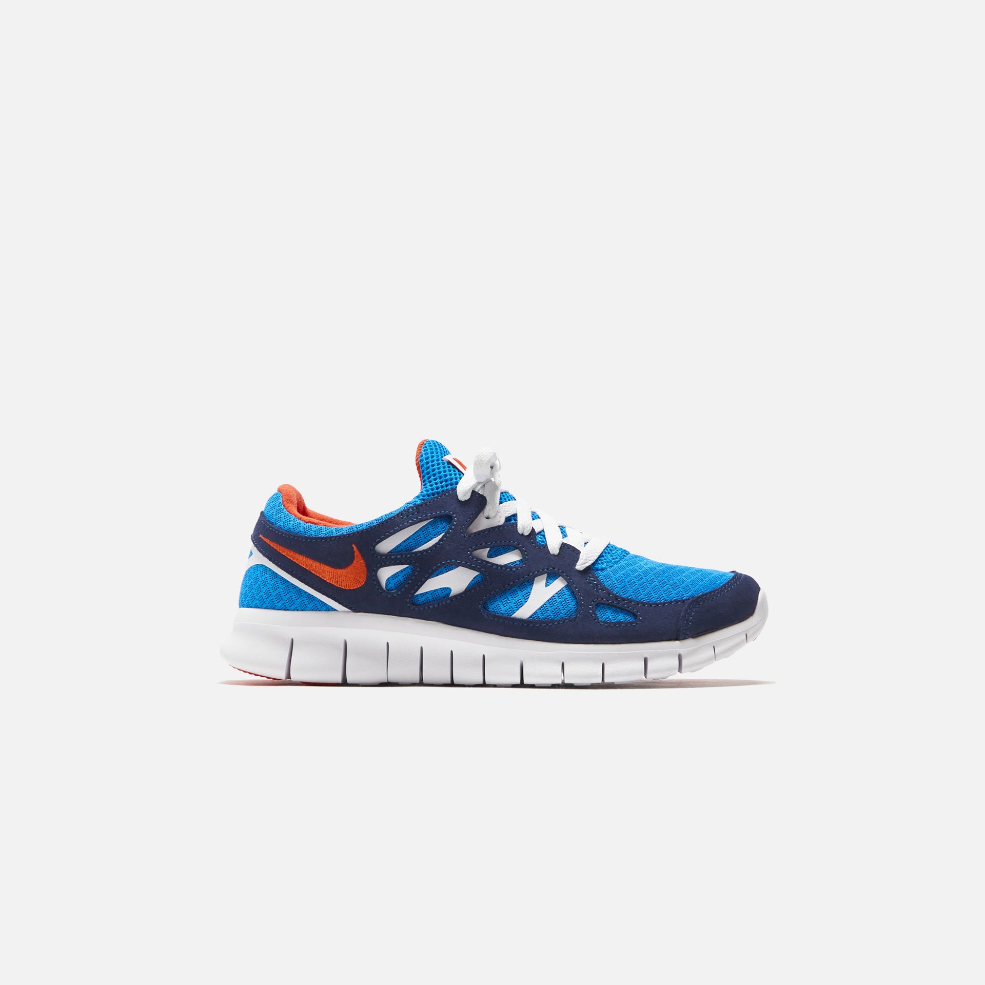 Nike Free Run 2 - Light Photo Blue / Orange / Midnight Navy