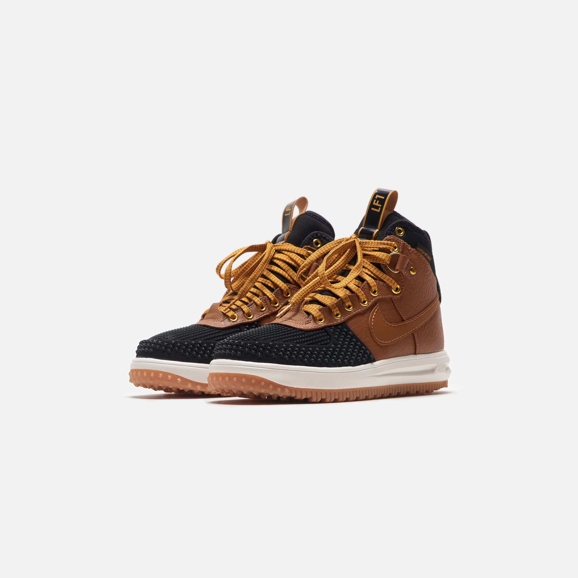 Nike Lunar Force 1 Duckboot - Ale Brown / Black / Goldtone