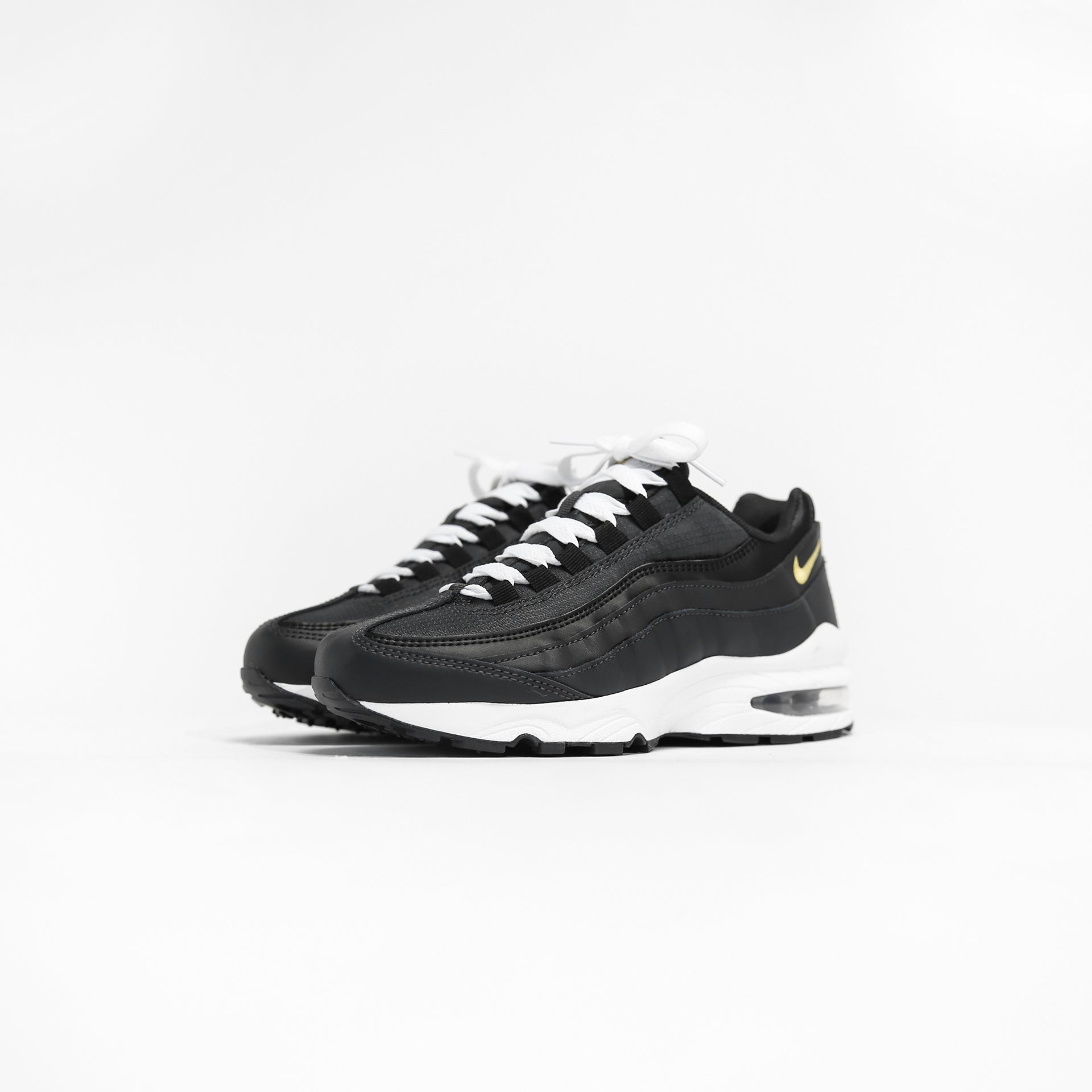 Nike Air Max 95 Grade School - Anthracite / Amarillo / Black / Wolf Grey