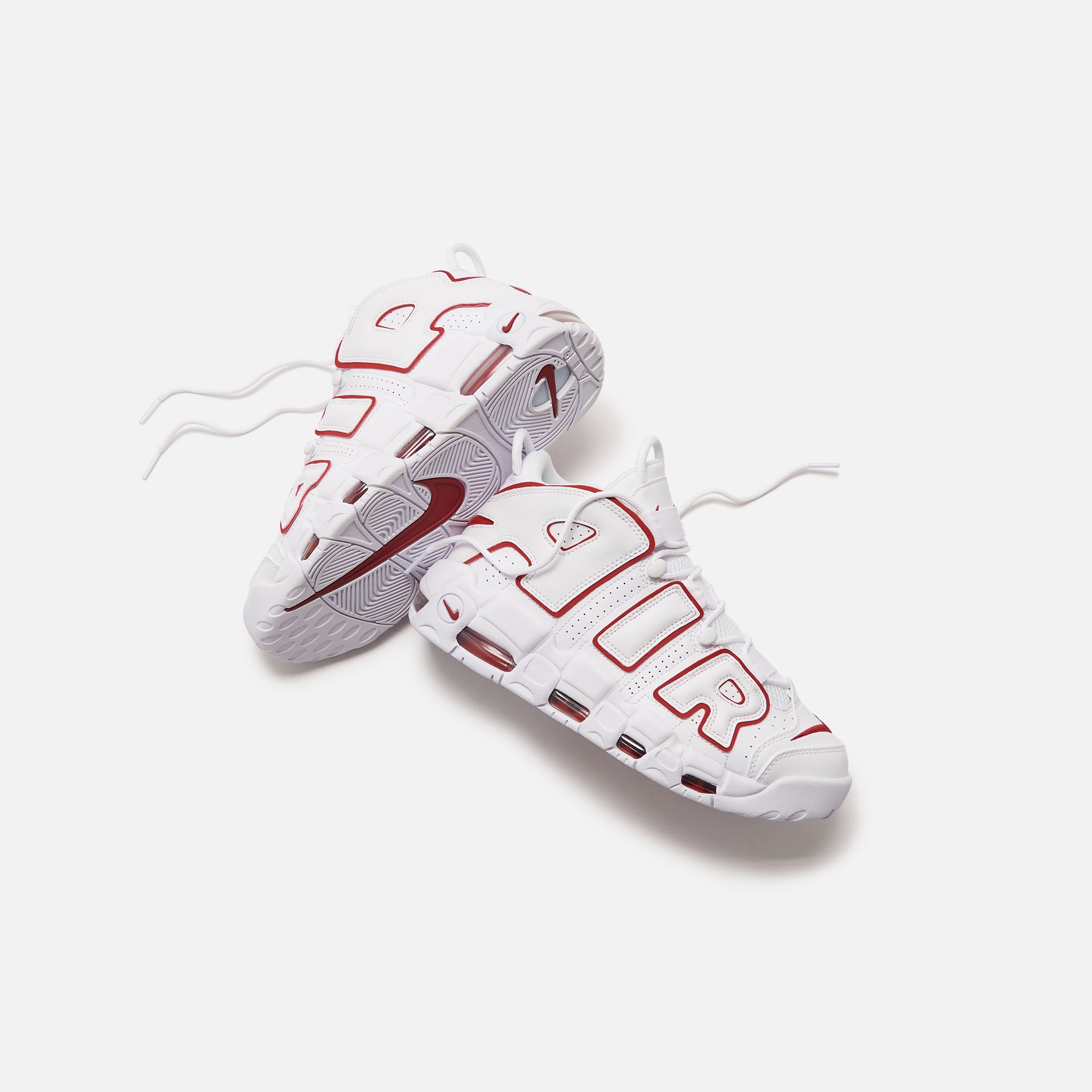 Nike Uptempo `96 - White / Varsity Red