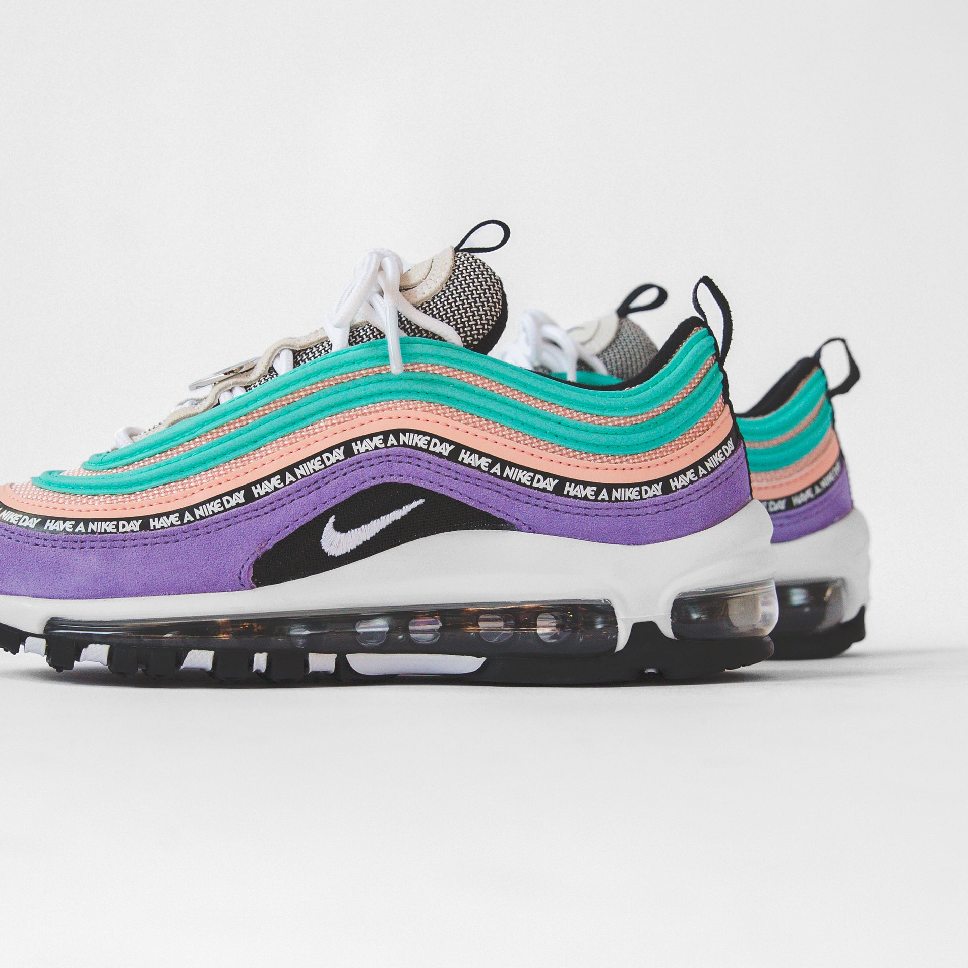 Nike GS Air Max 97 - Space Purple / White / Black / Bleach