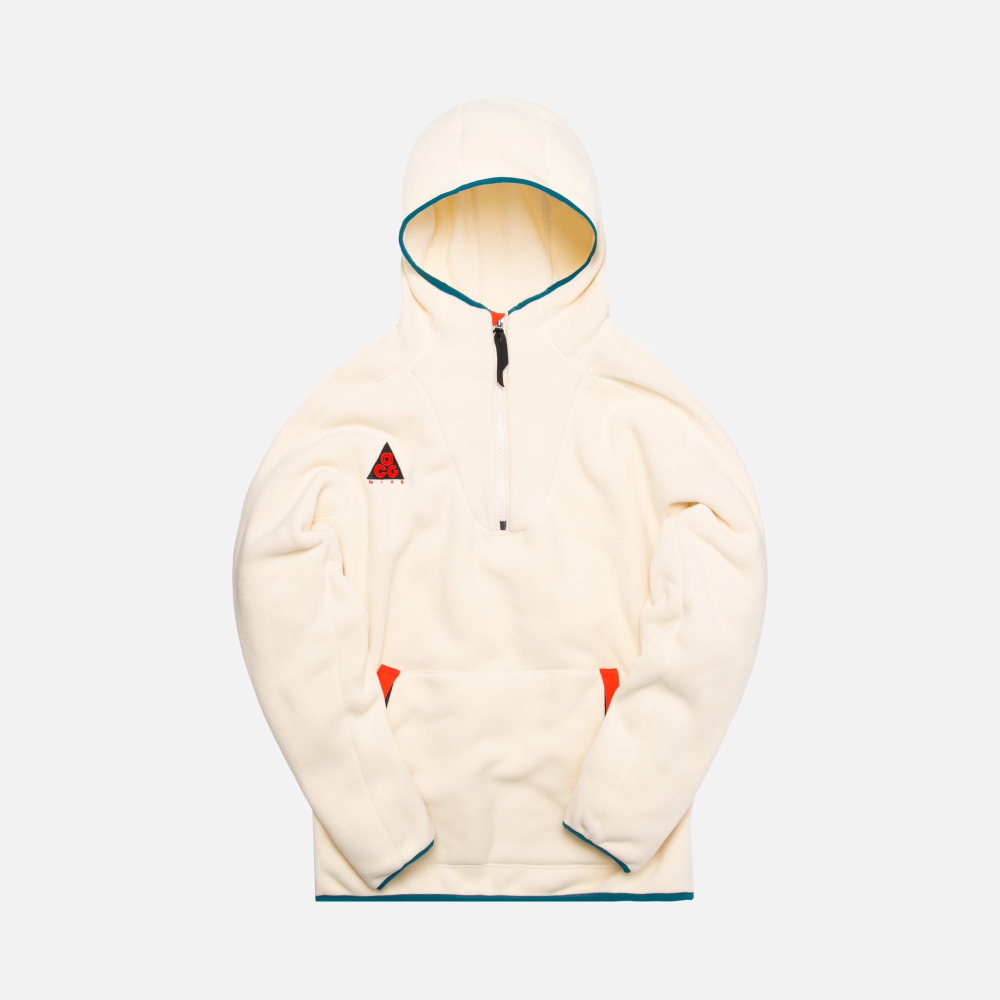 Nike NRG A14 FLC Hoodie Cream Kith