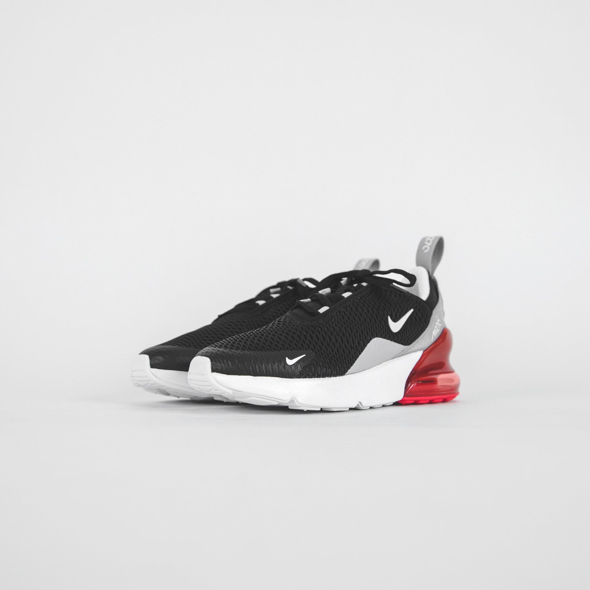 Nike Pre-School Air Max 270 - Black / White Ember Glow / Wolf Grey