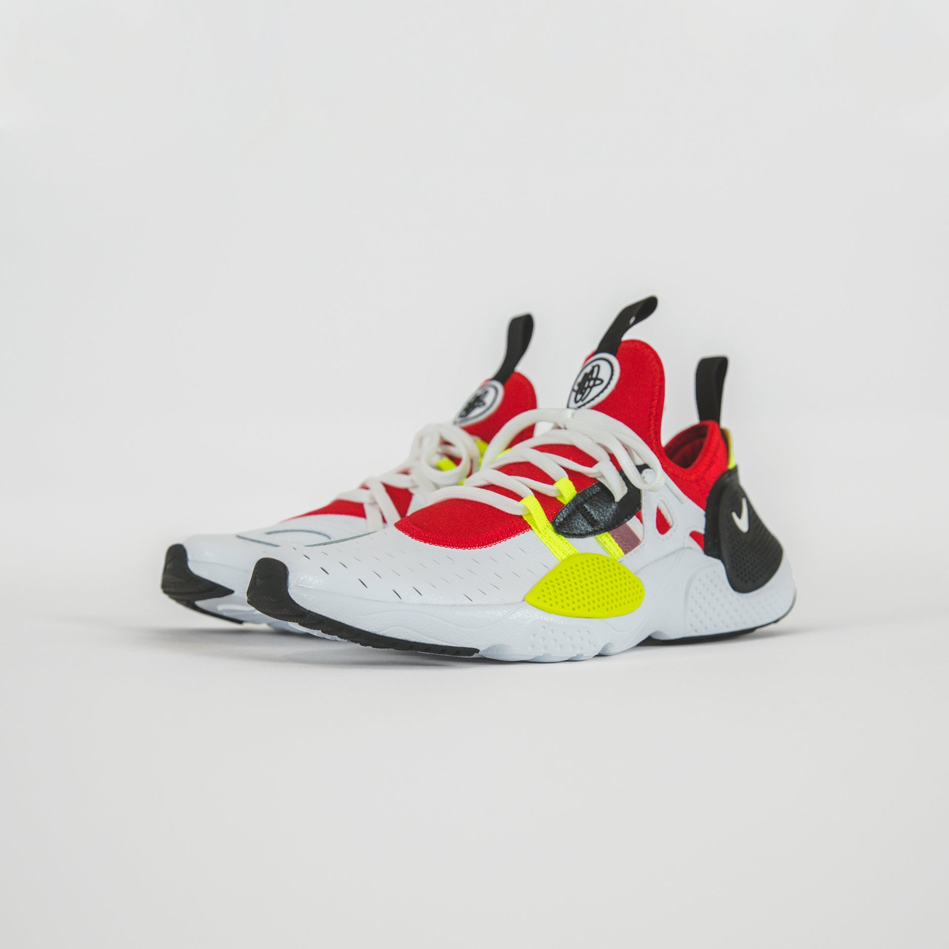 Nike Grade School Huarache E.D.G.E. - White / Black / Volt / University Red