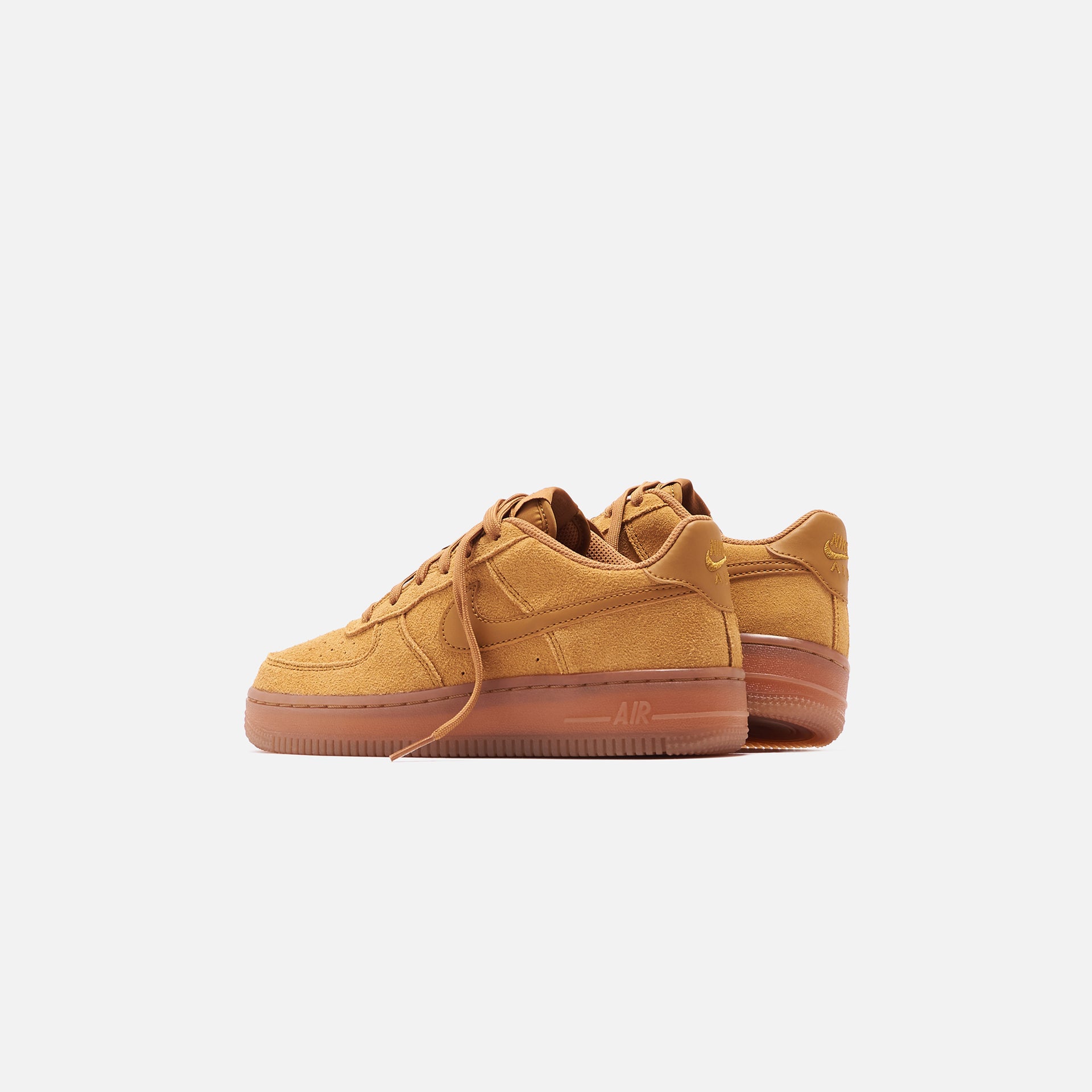 Nike Air Force Grade School 1 LV8 3 - Wheat / Gum / Light Brown