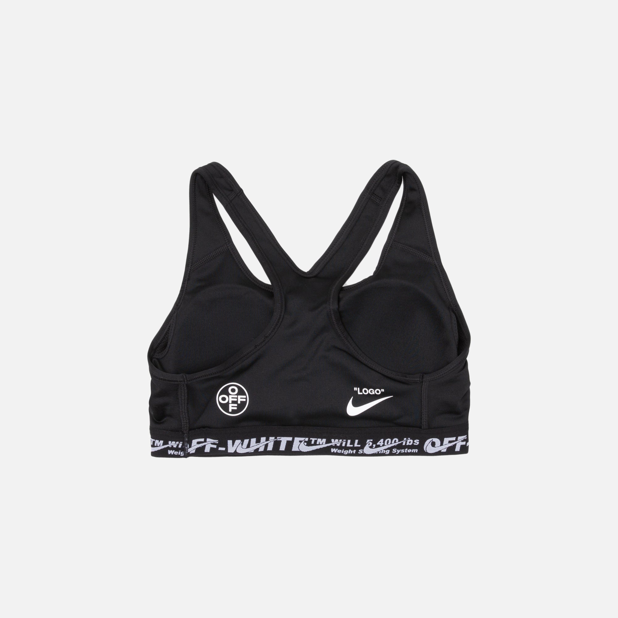 off white x nike sports bra