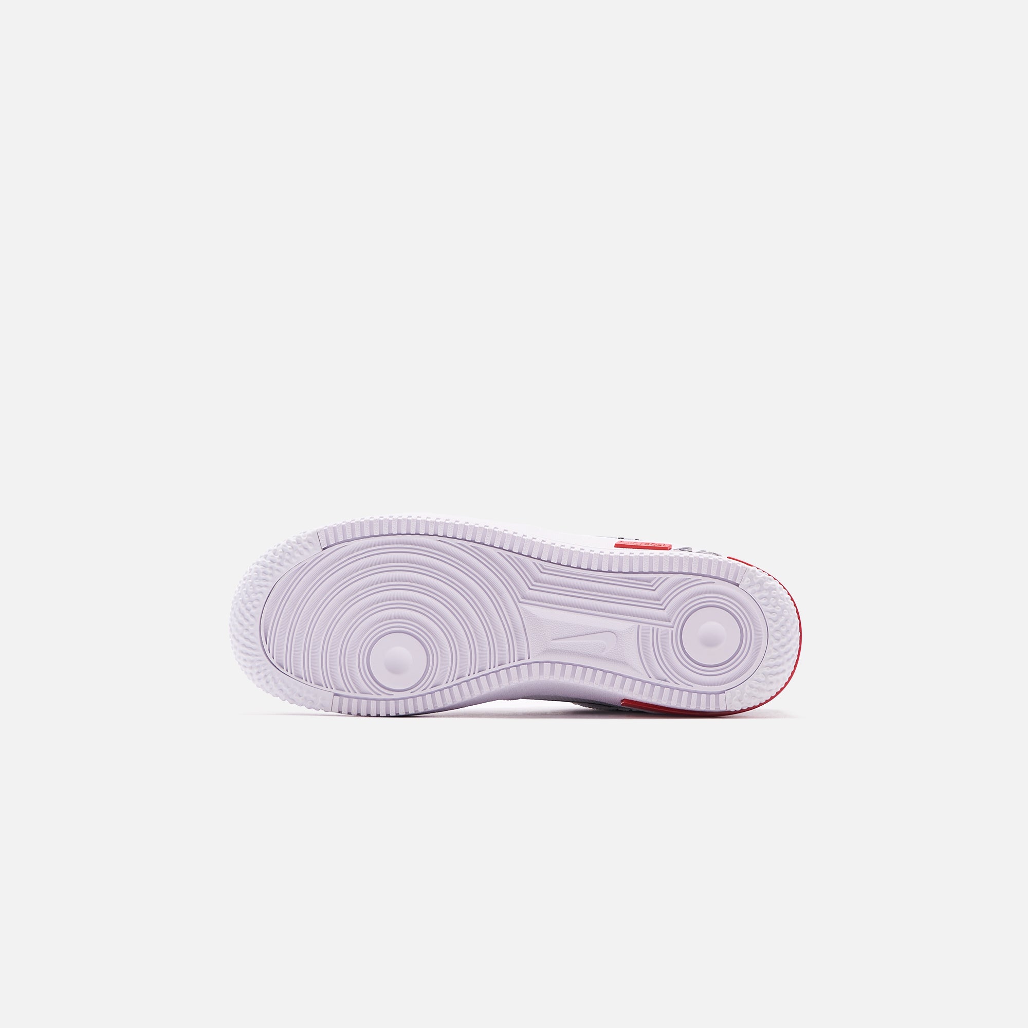 Nike Air Force 1 React - White / Black / University Red – Kith