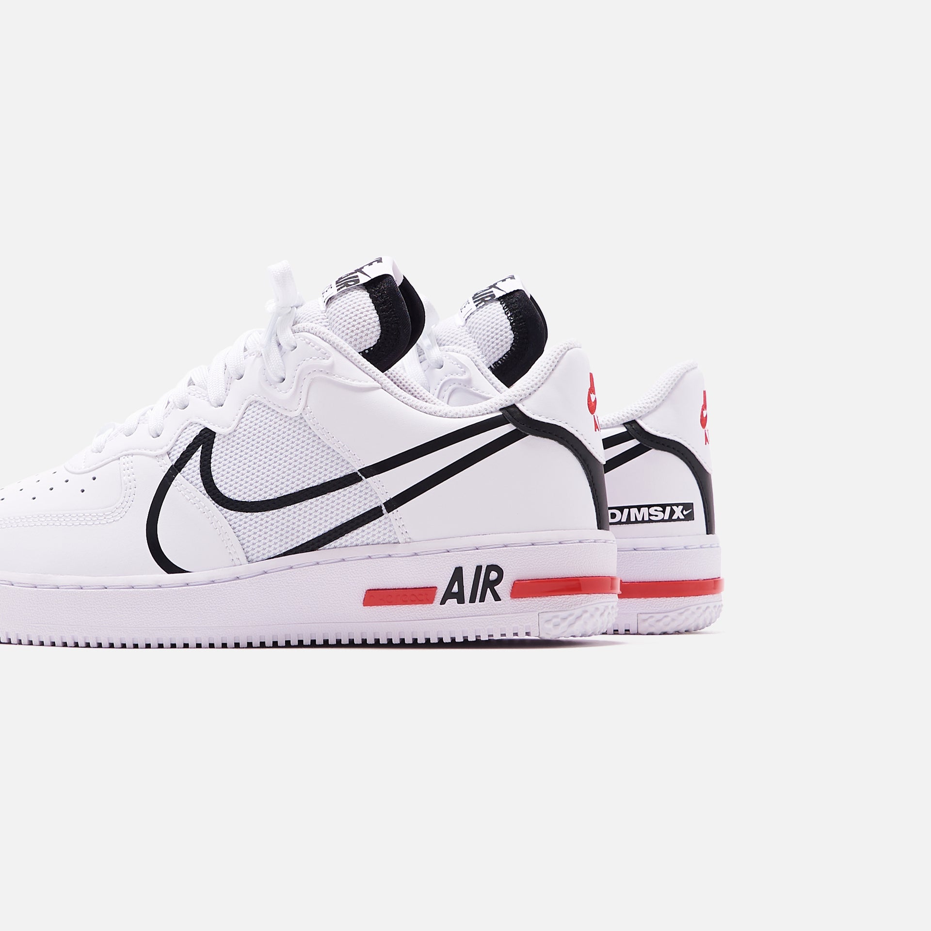 Nike Air Force 1 React - White / Black / University Red