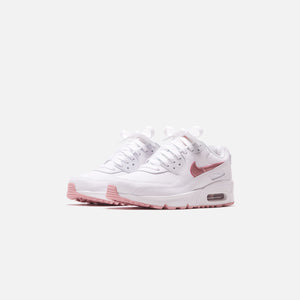 Nike Air Max 90 Grade School - White / Pink Glaze