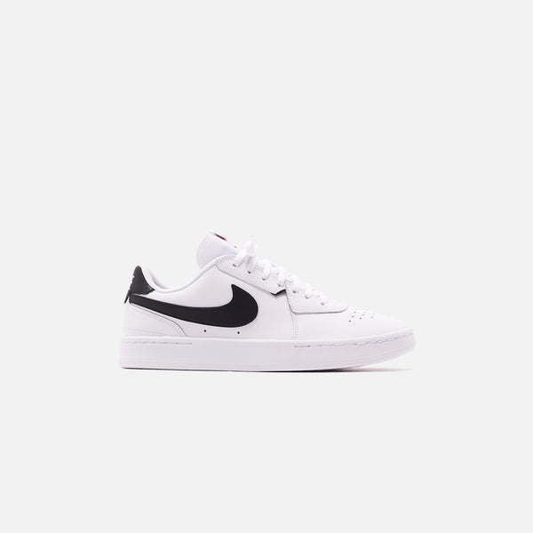 Nike Sportswear COURT VISION - Baskets basses - white/sea coral/volt  black/blanc 
