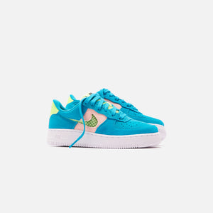 Nike Air Force 1 '07 LV8 Shoes Oracle Aqua Suede - Men's Size 9.5  With Box