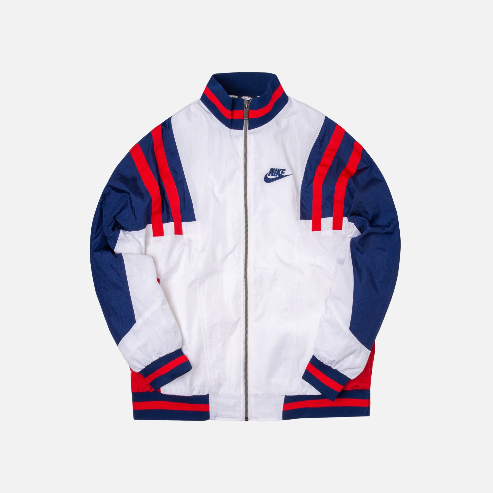 Nike Woven Re-issue Jacket - White / Blue / Red