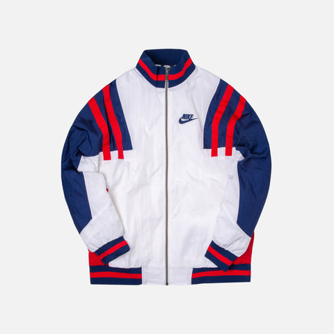 Nike Woven Re-issue Jacket - White / Blue / Red
