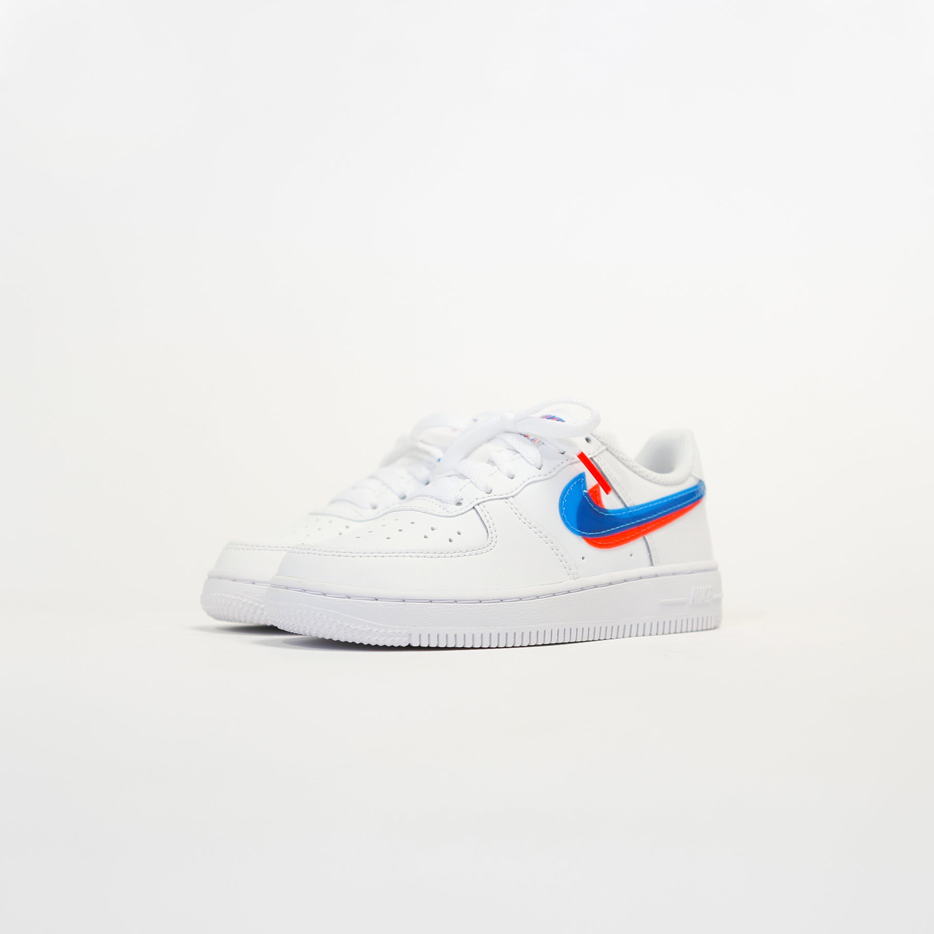 Nike Pre-School Air Force 1 Lv8 Ksa - White / Blue Hero / Bright Crimson