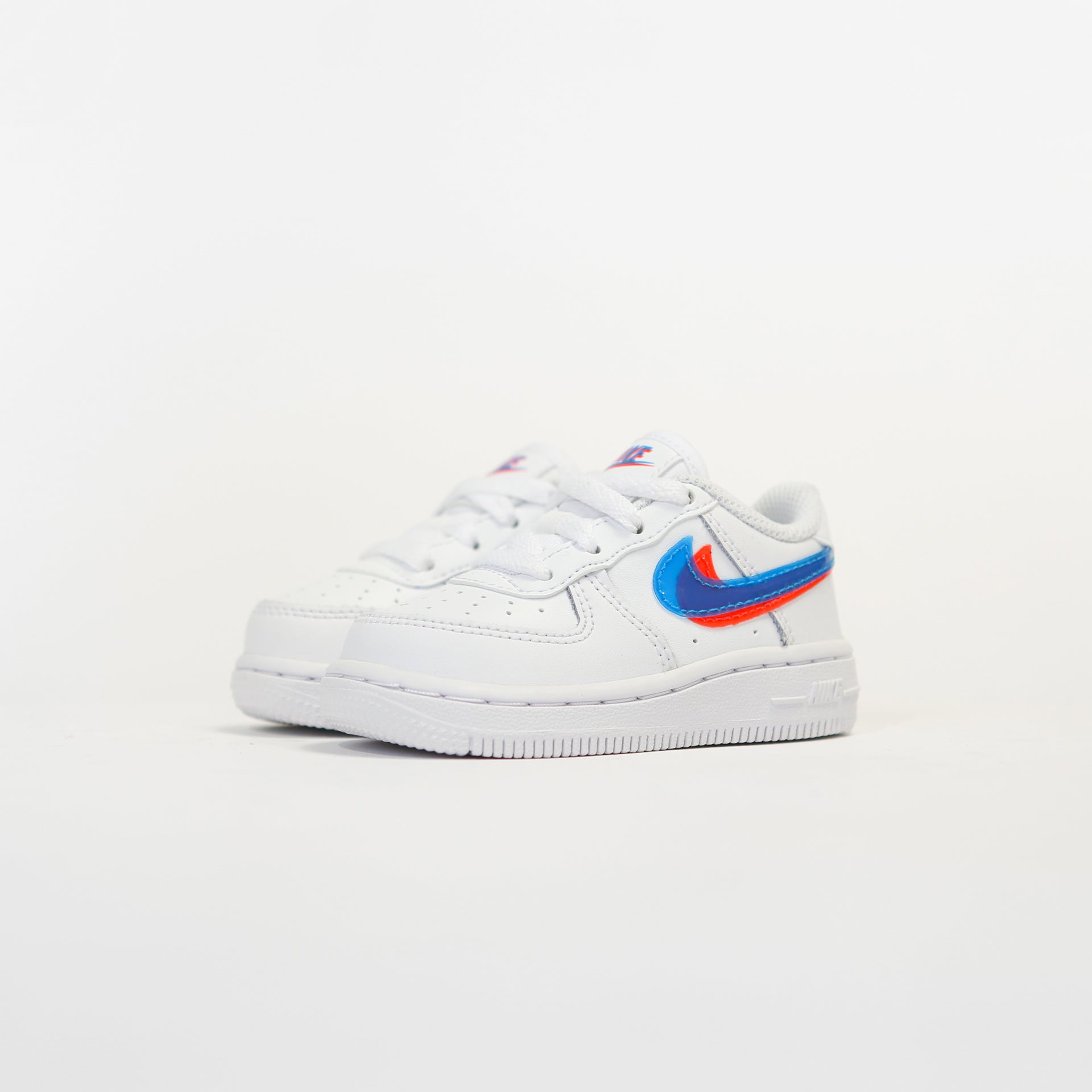 Nike Toddler Air Force 1 Lv8 Ksa - White / Blue Hero / Bright Crimson
