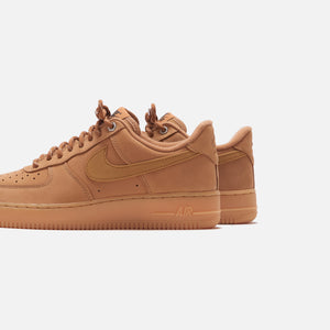 Nike Air Force 1 WB Flax Wheat Gum Brown On Feet Sneaker Review