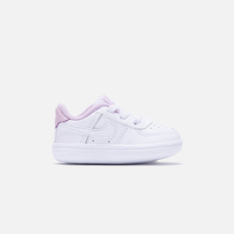 Nike Crib Air Force 1 - White / White Iced / Lilac