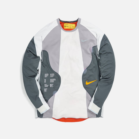 Nike NRG ISPA Drifit L/S Top - Grey / White