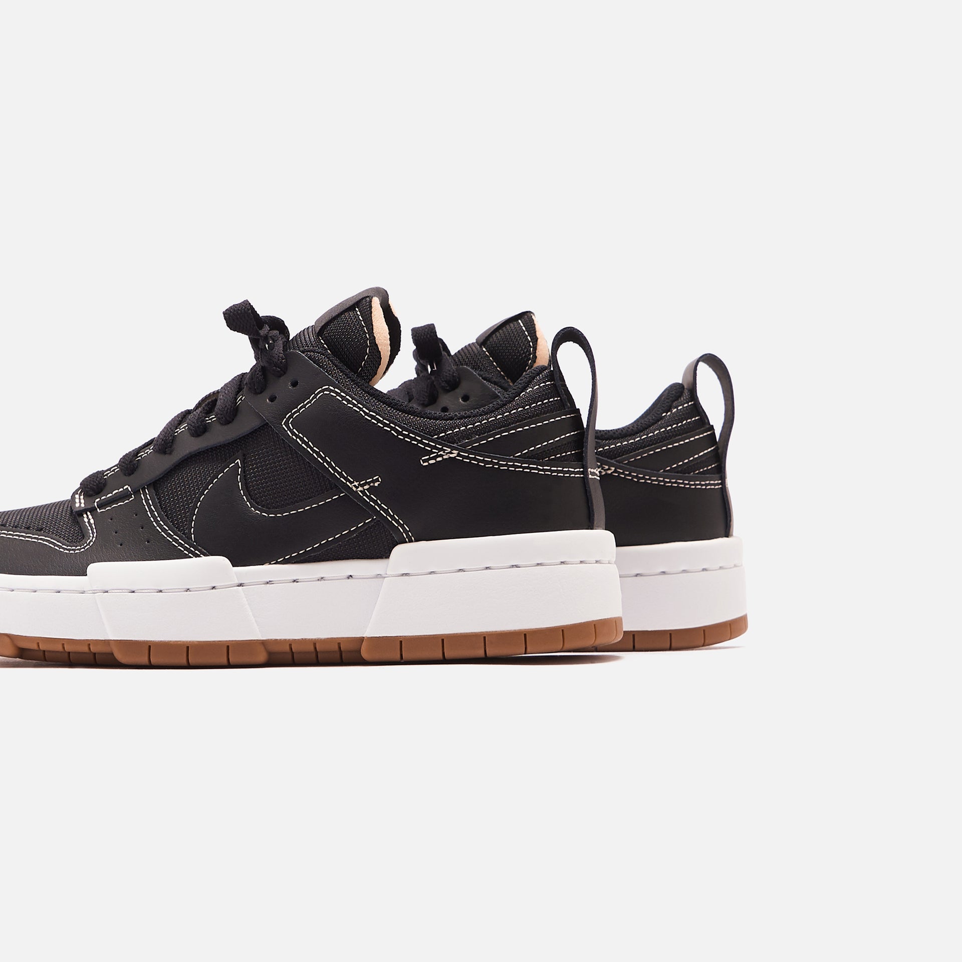 Nike WMNS Dunk Low Disrupt - Black / Fossil / Gum Med Brown