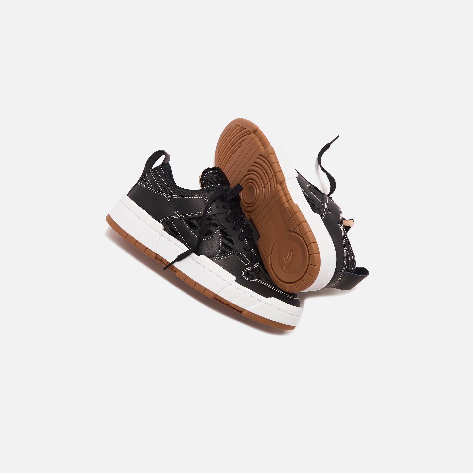 Nike WMNS Dunk Low Disrupt - Black / Fossil / Gum Med Brown