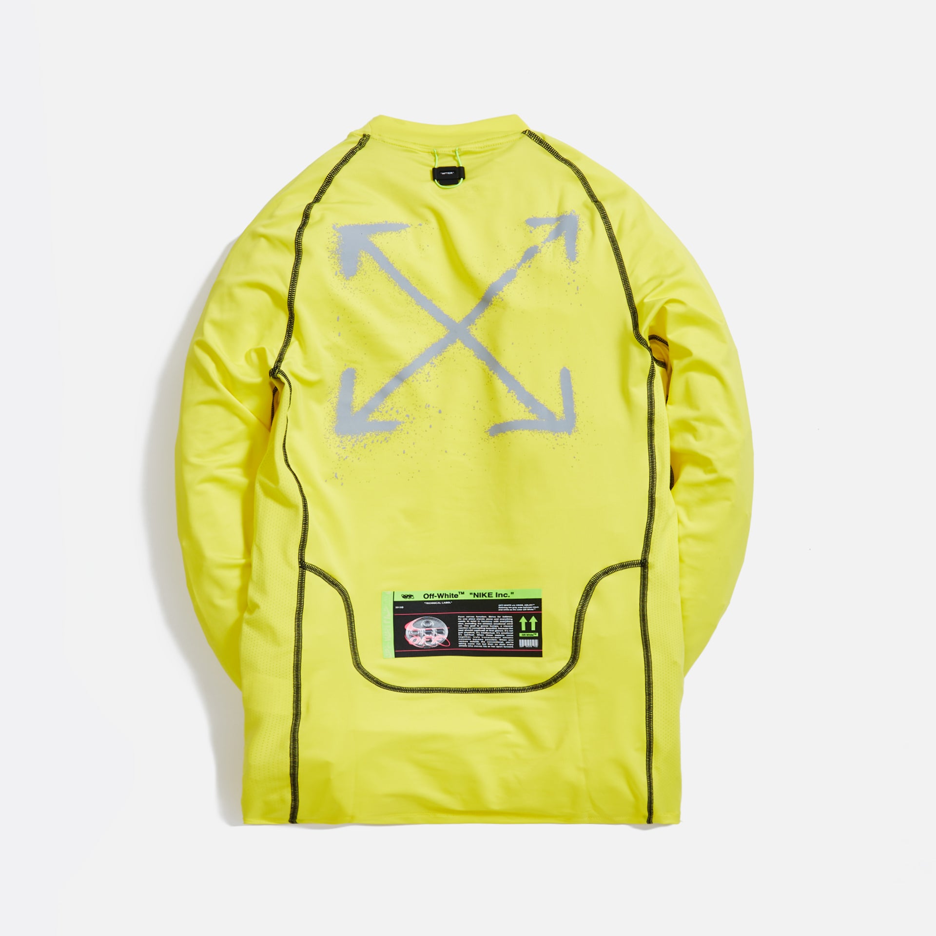 Nike x Off-White Pro L/S Tee - Yellow