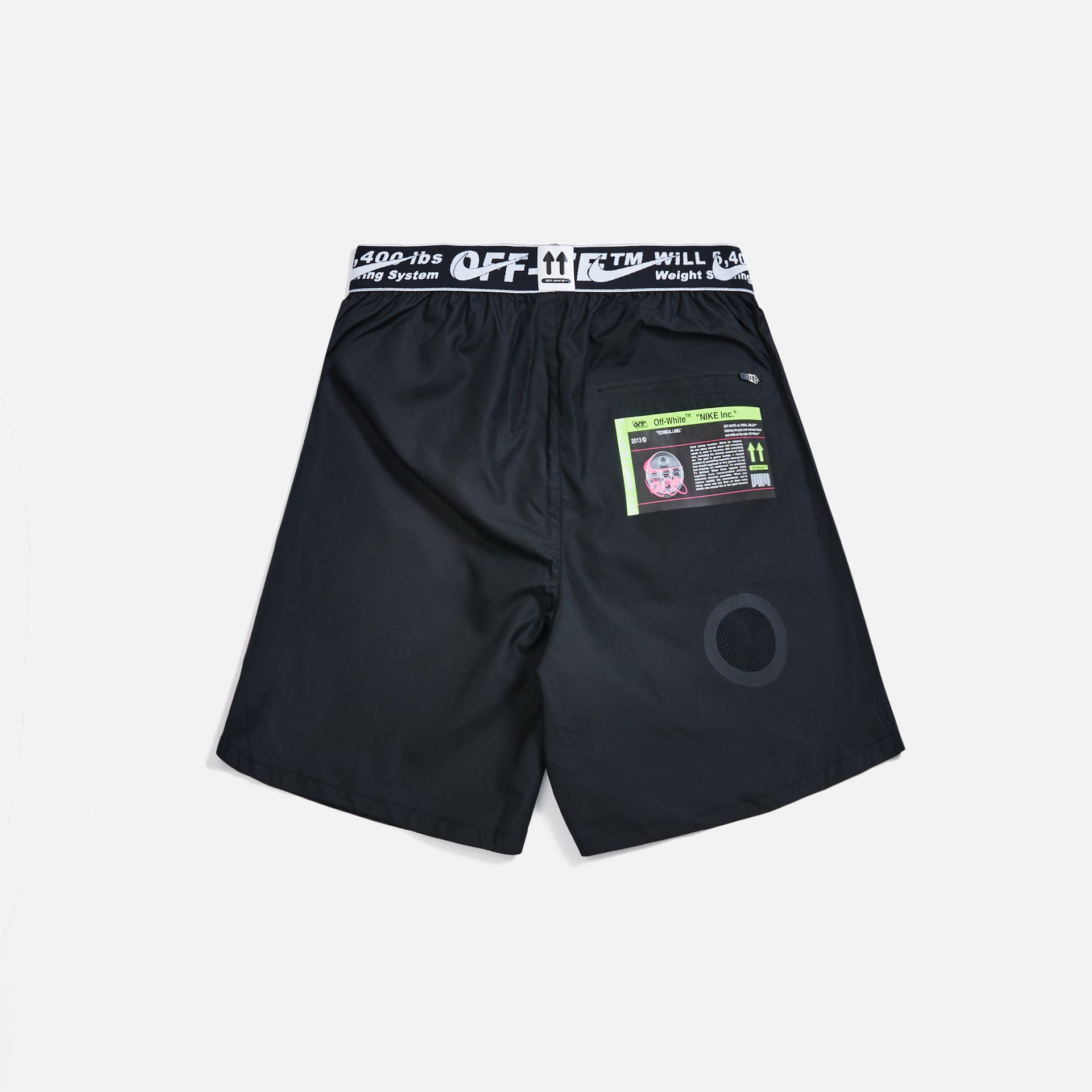Nike x Off-White Pro Shorts Black – Kith - Main Image