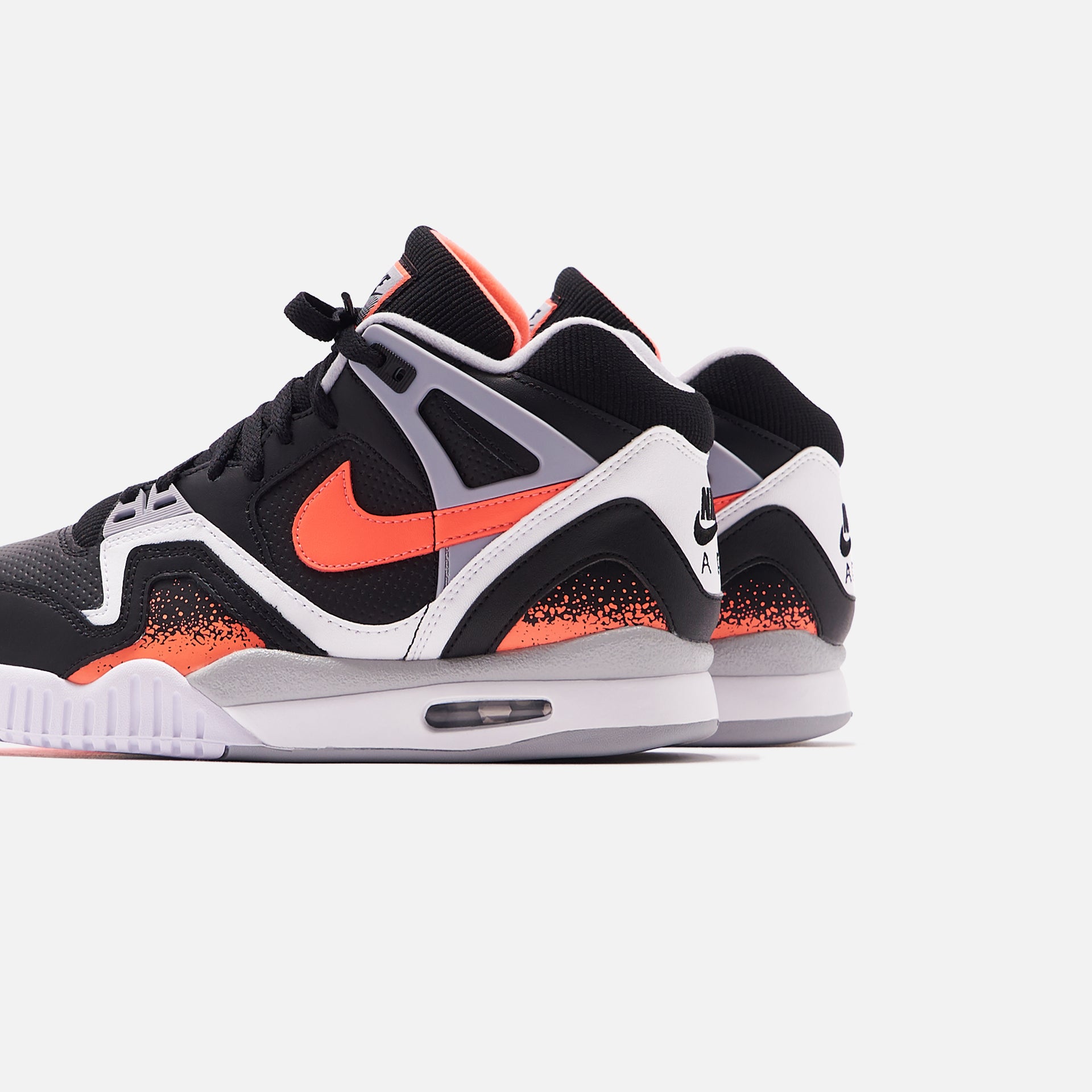 Nike Air Tech Challenge II Anniversary QS - Black / Hot Lava / Flt Silver