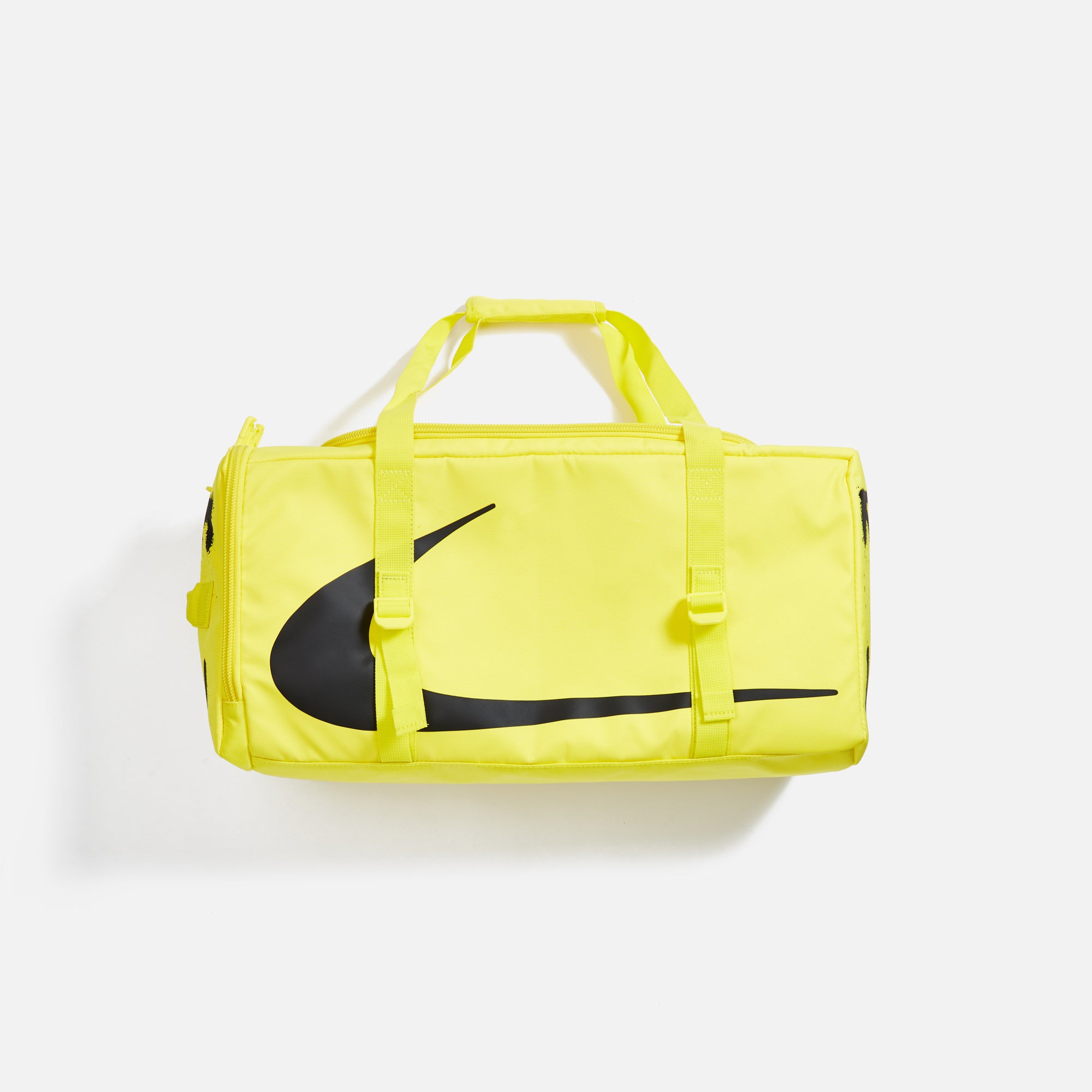 Nike x Off White Pro Duffle Shoulder Bag Yellow Kith