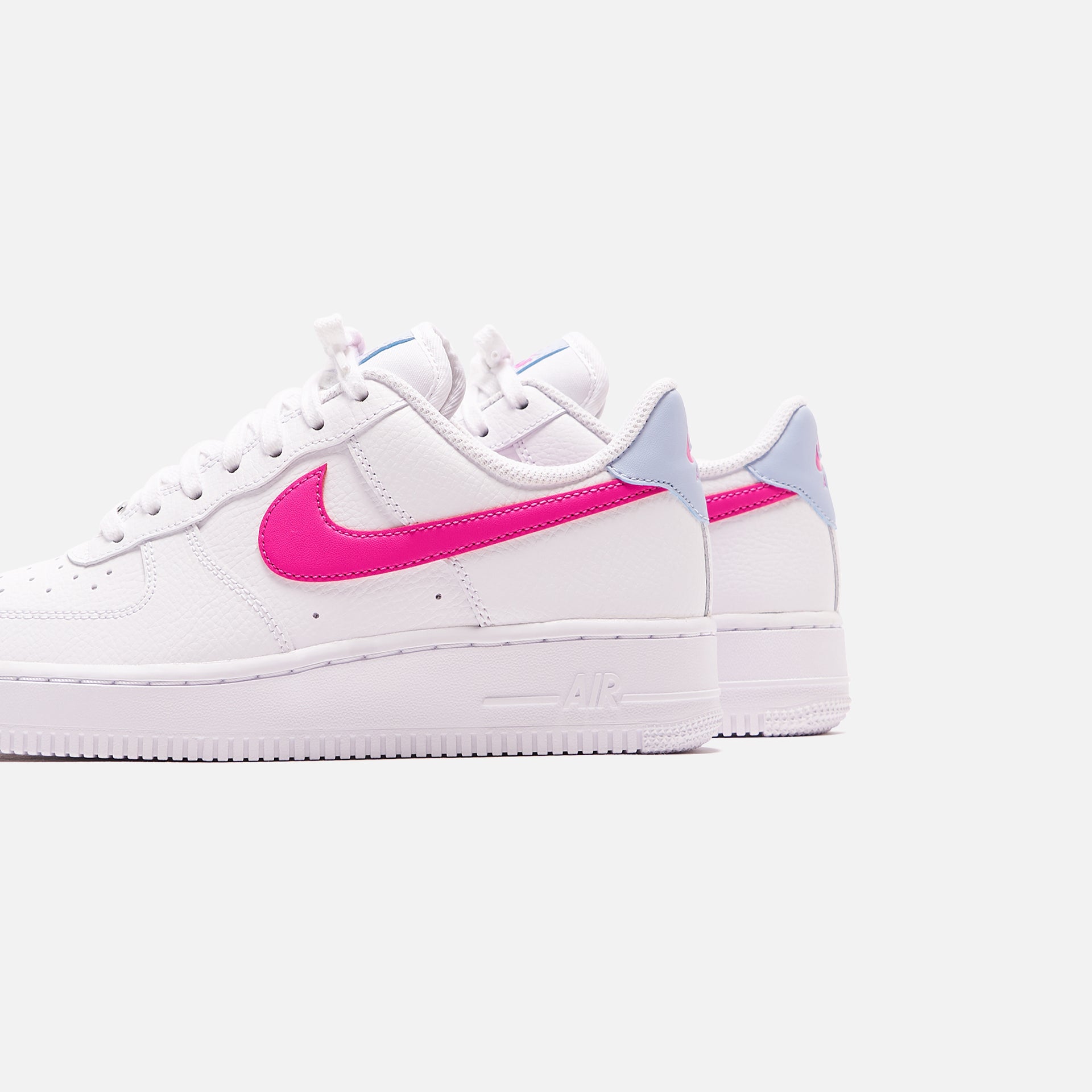 Nike WMNS Air Force 1 `07 - White / Fire Pink / Hydrogen Blue