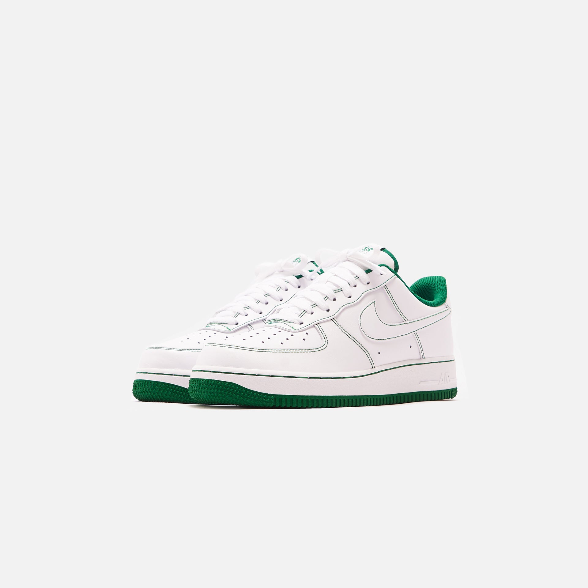 Nike AF1 Stitch - White / Pine Green