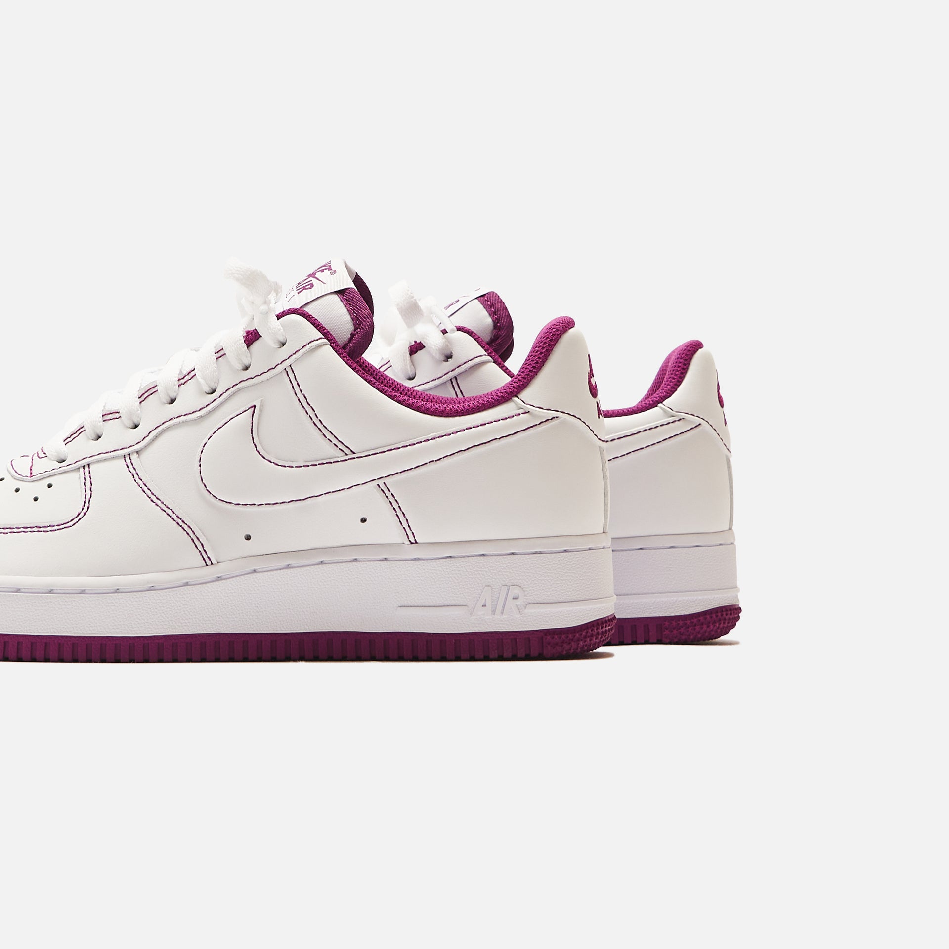 Nike AF1 Stitch - White / Viotech
