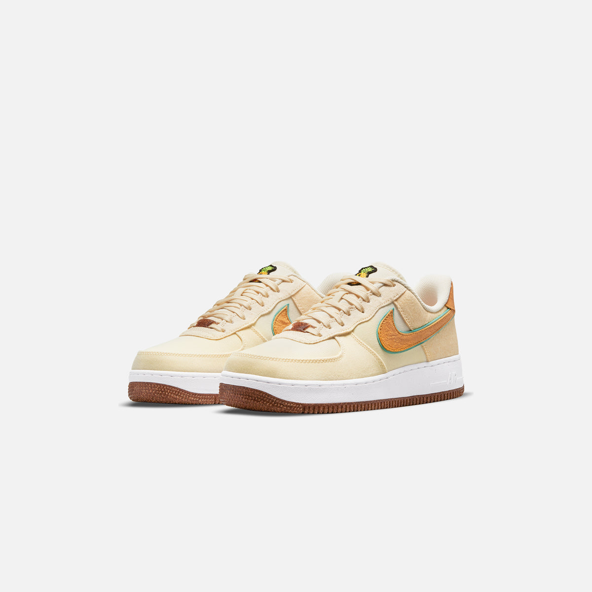 Nike Air Force 1 '07 PRM - Coconut Milk / Metallic Gold / Green