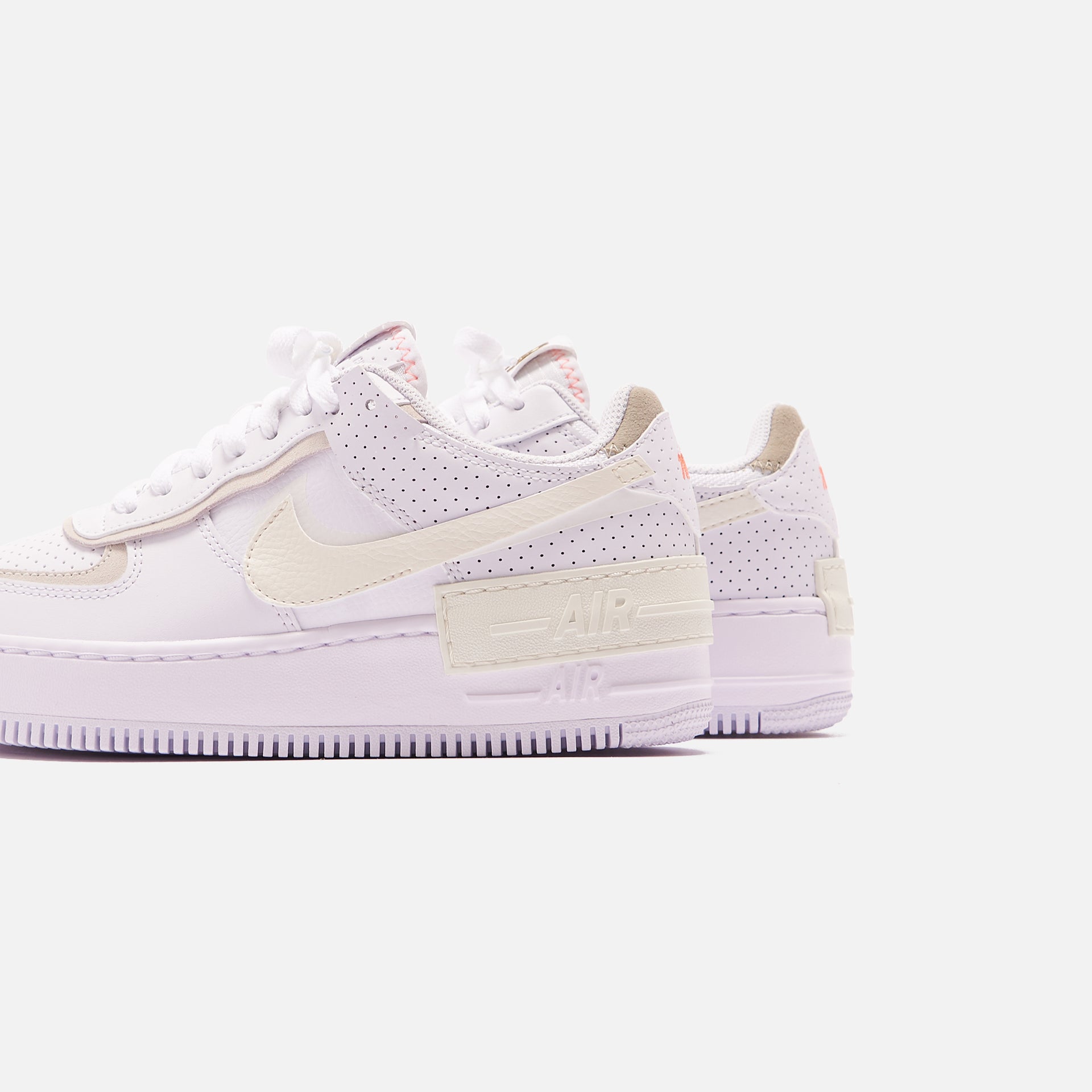 Nike WMNS Air Force 1 Shadow - White / Sail / Stone / Atomic Pink
