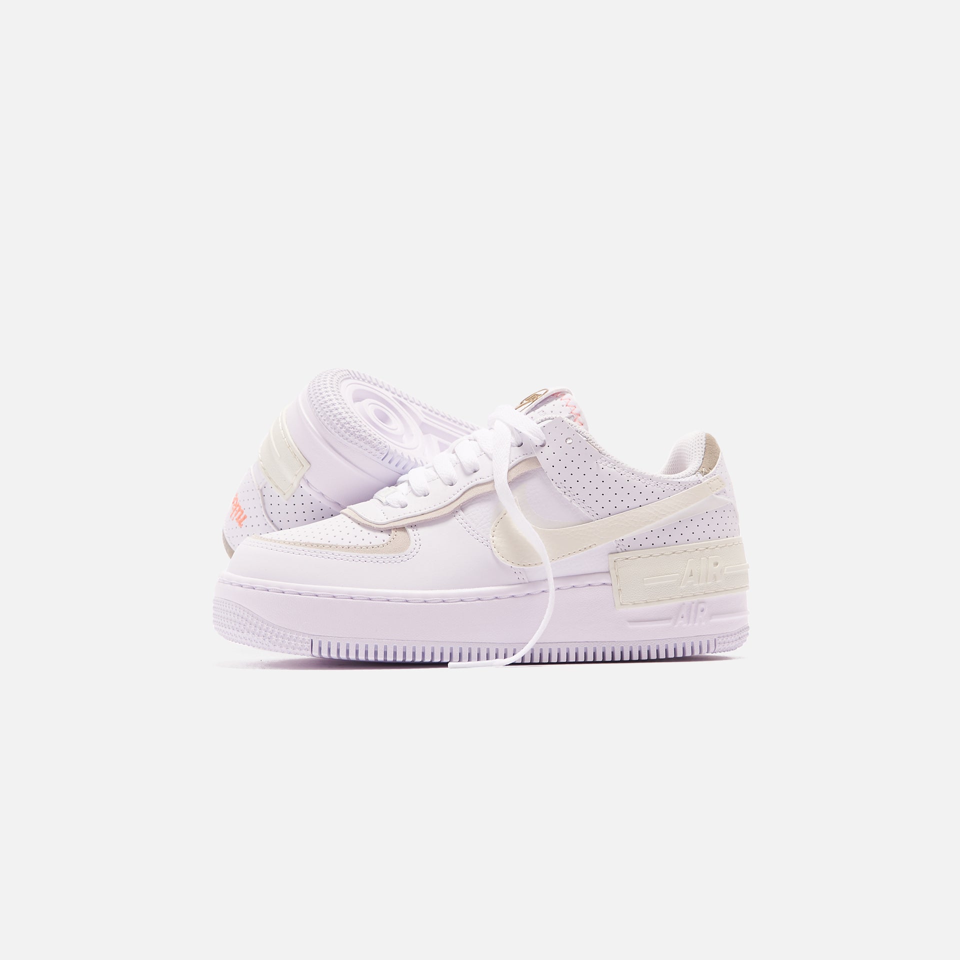 Nike WMNS Air Force 1 Shadow - White / Sail / Stone / Atomic Pink