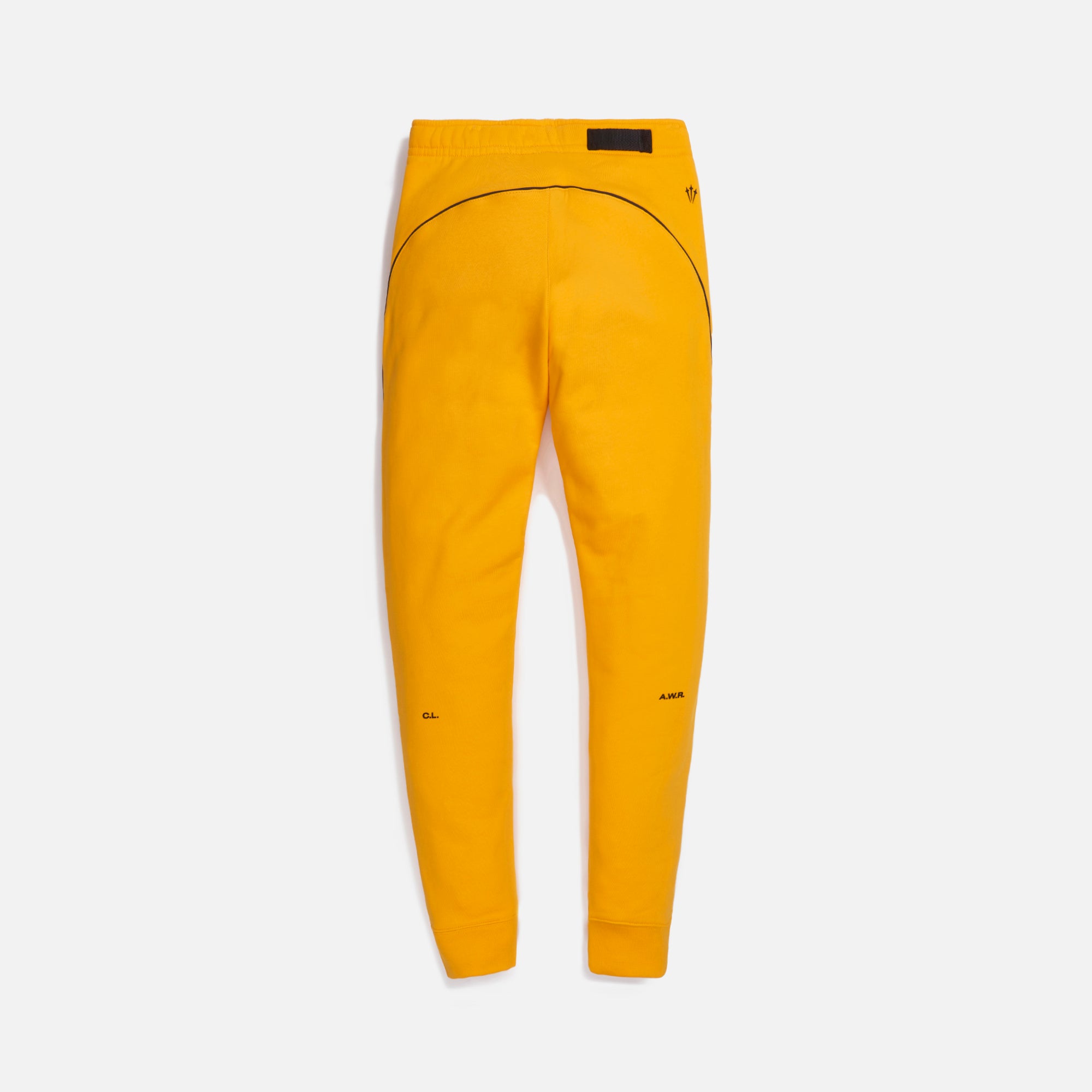 nike x drake nocta fleece pants yellow