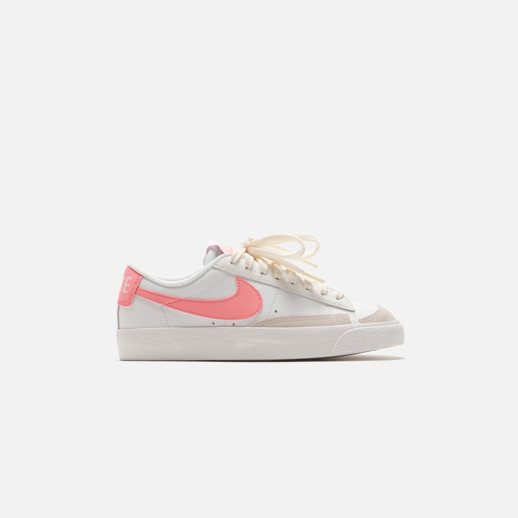 Nike Blazer Low `77 - Summit White / Pink Gaze / Coconut Milk – Kith