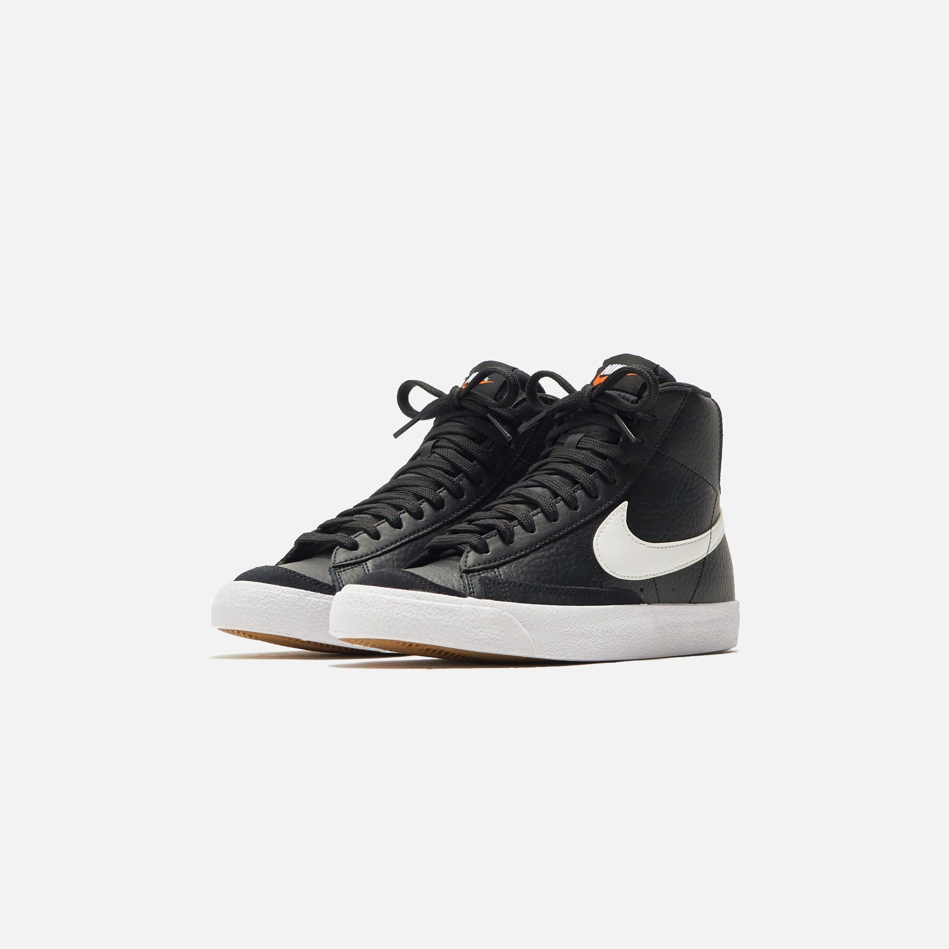 Nike Grade School Blazer Mid `77 - Black / White / Team Orange