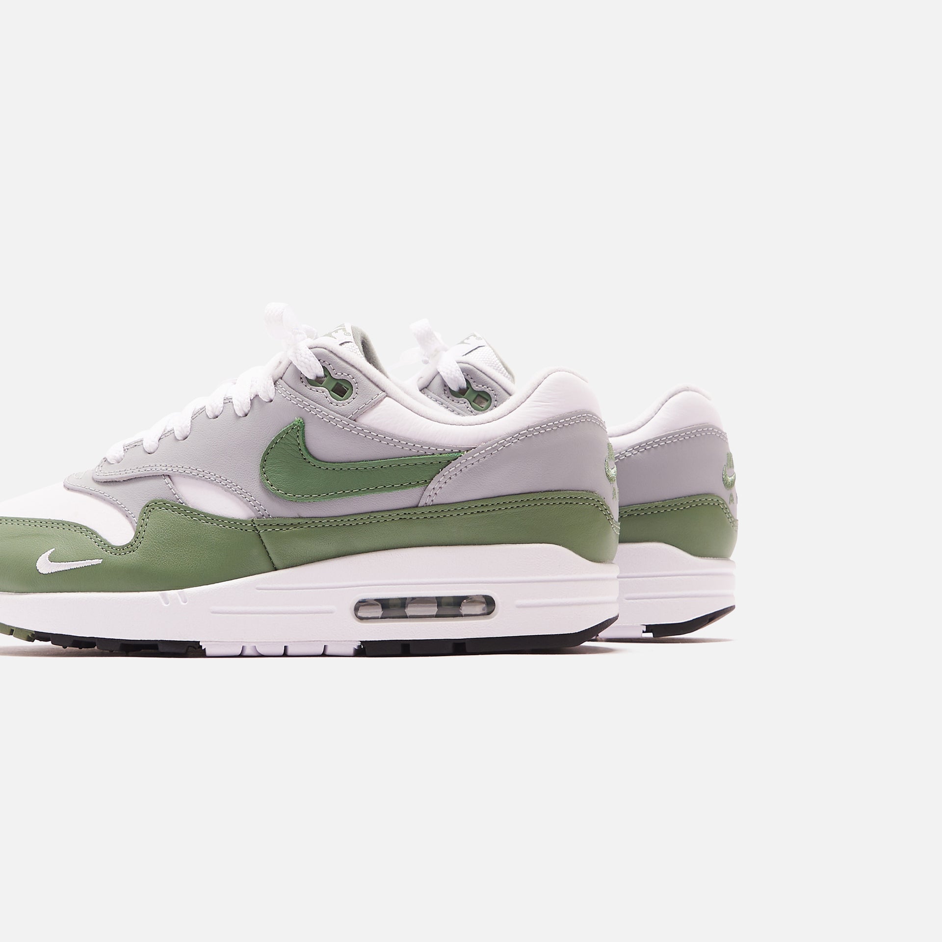 Nike Air Max 1 - White / Spiral Sage / Wolf Grey / Black