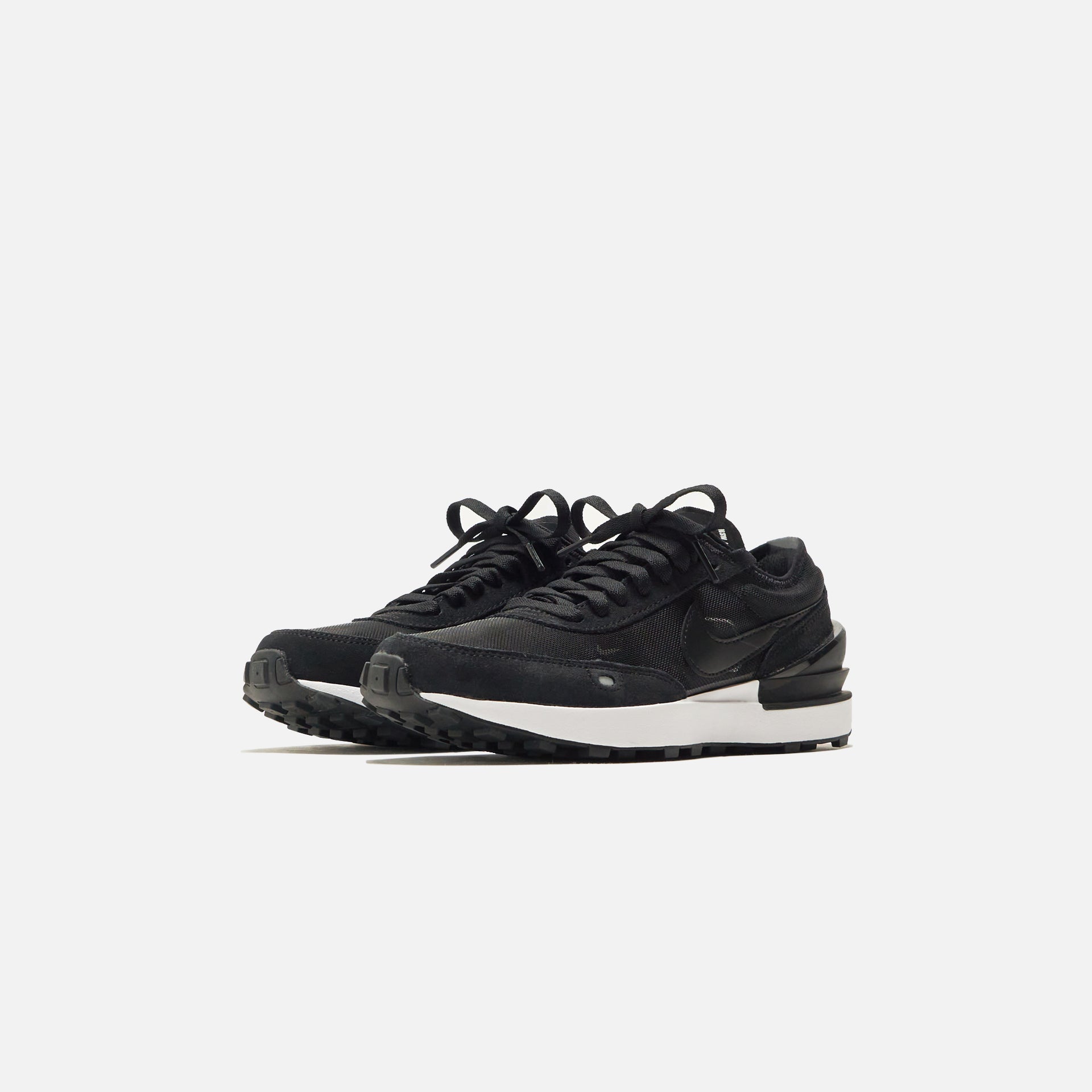 Nike Grade School Waffle One - Black / White / Orange