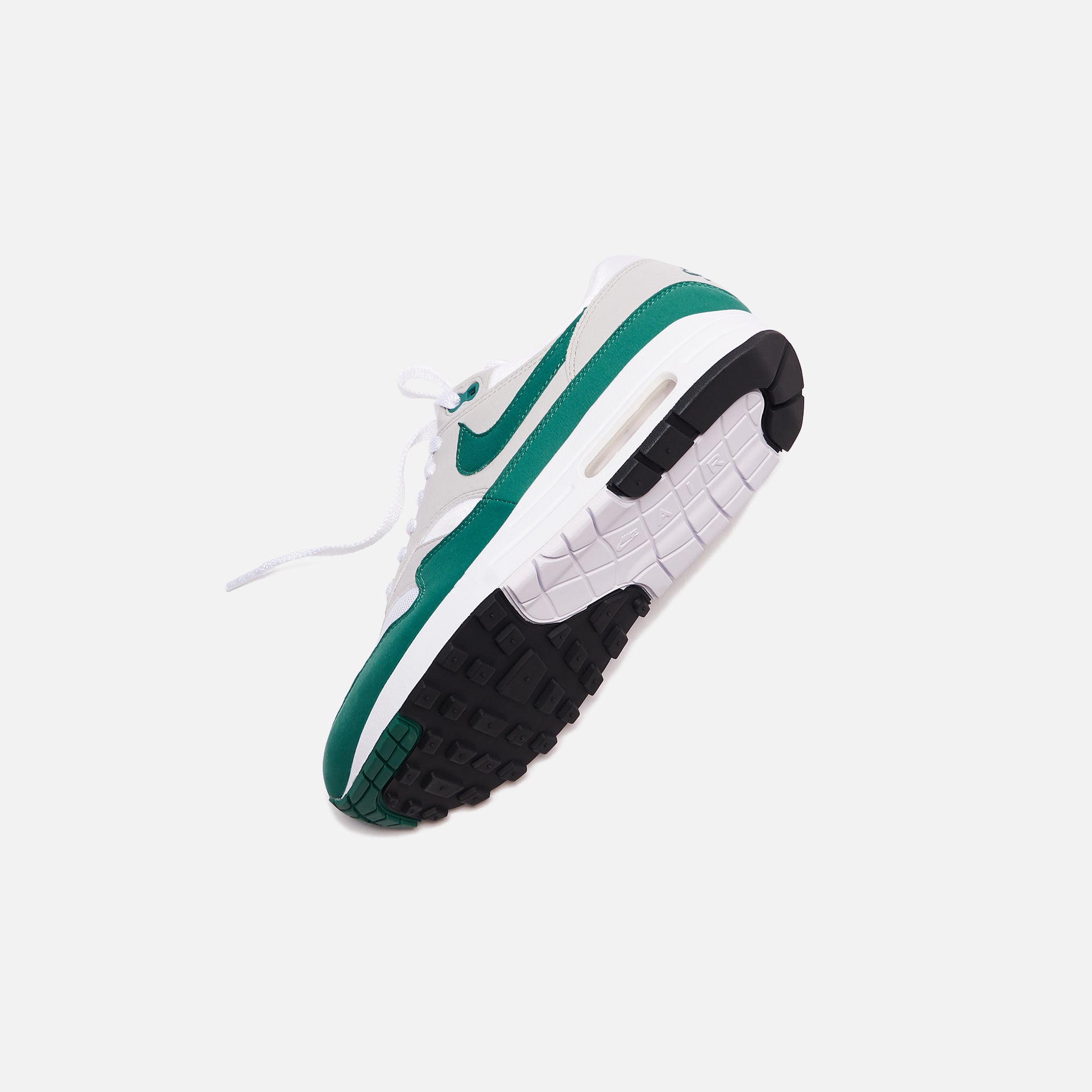 Nike Air Max 1 - White / Evergreen Aura / Neutral Grey / Black
