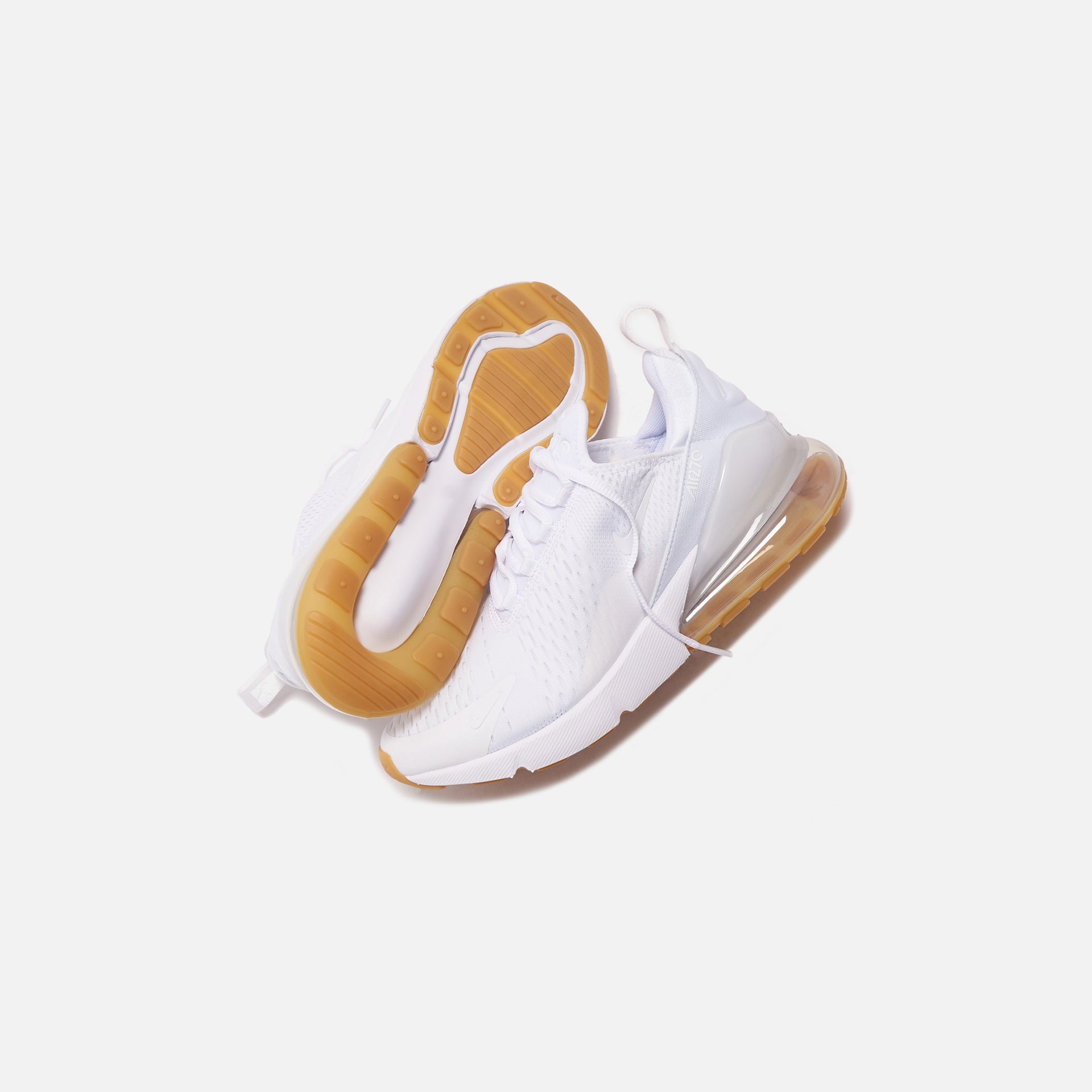 Nike Air Max 270 - White / Gum Light Brown