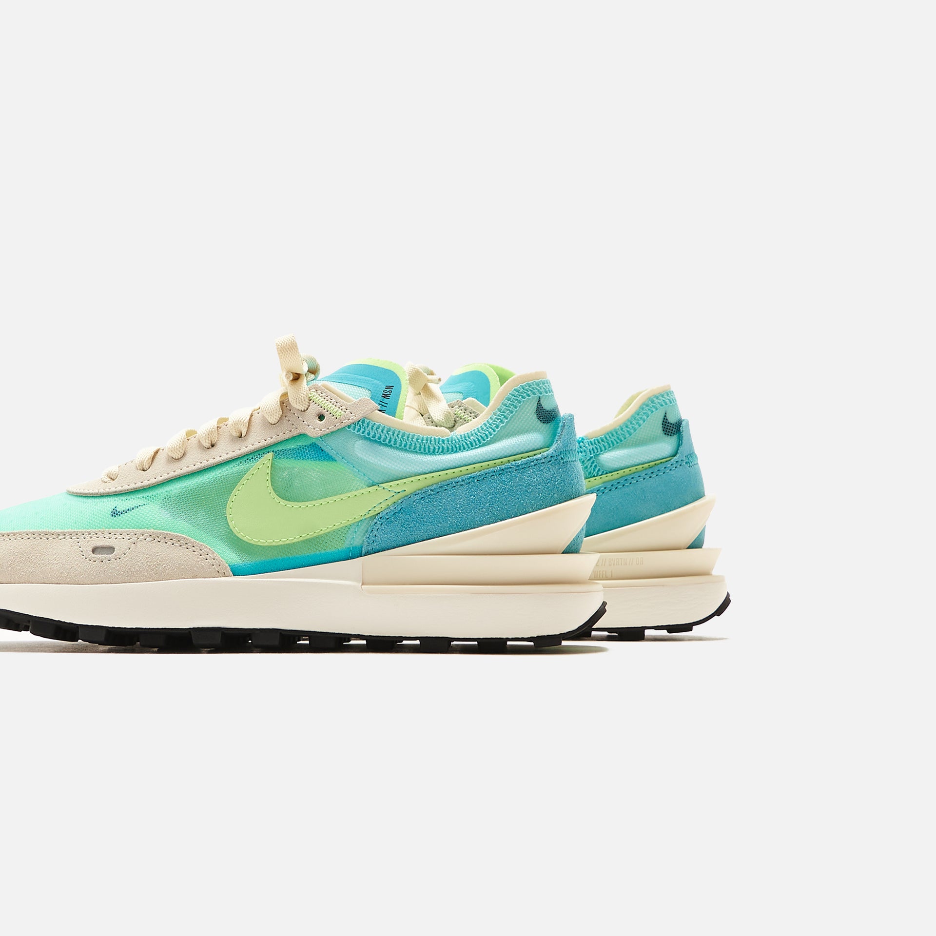 Nike WMNS Waffle One - White / Lime / Glow / Black