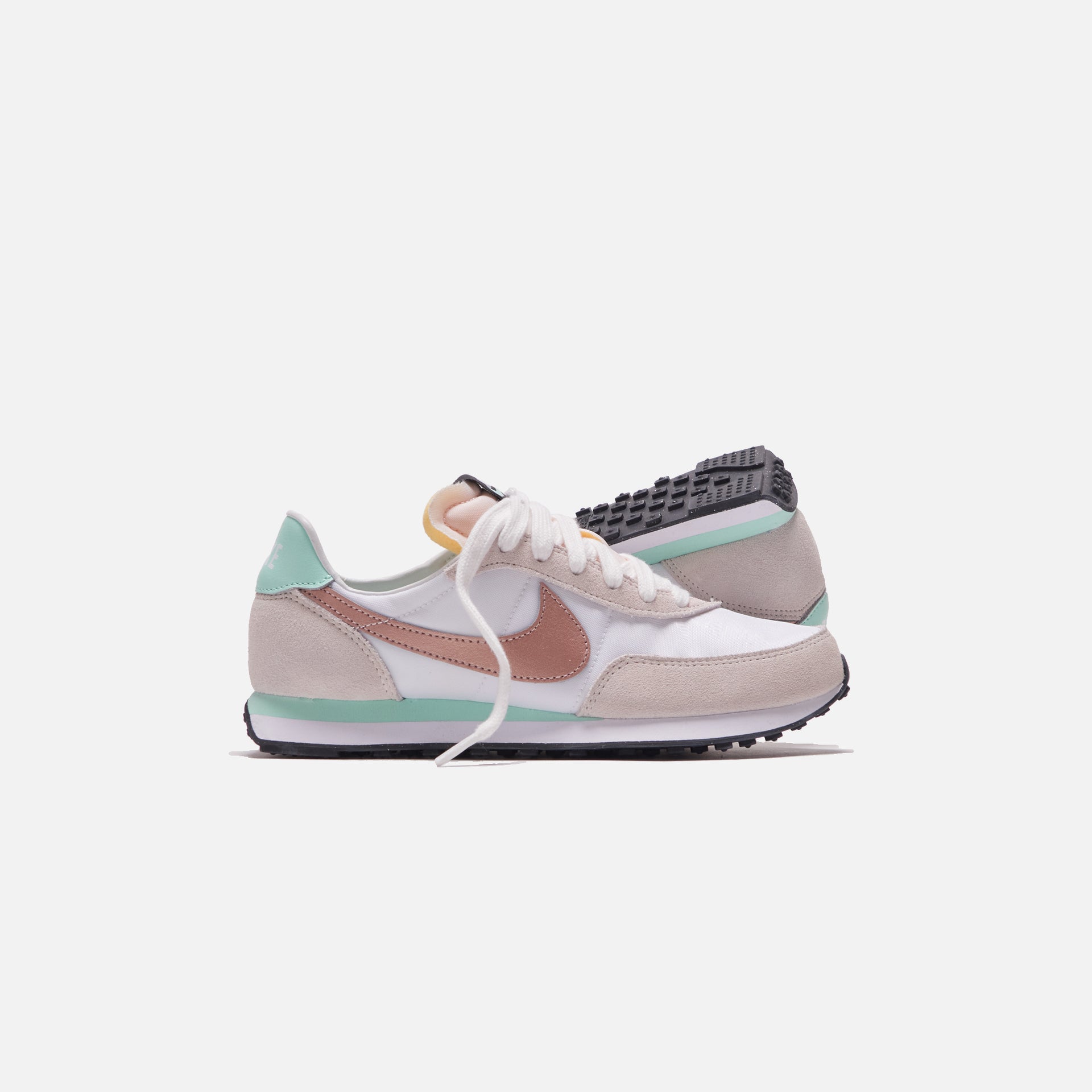 Nike Grade School Waffle Trainer 2 - White / Summit White / Mint Foam / Metallic Red Bronze