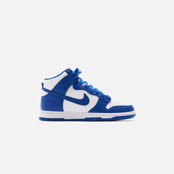 Nike Dunk High Retro - White / Game Royal – Kith