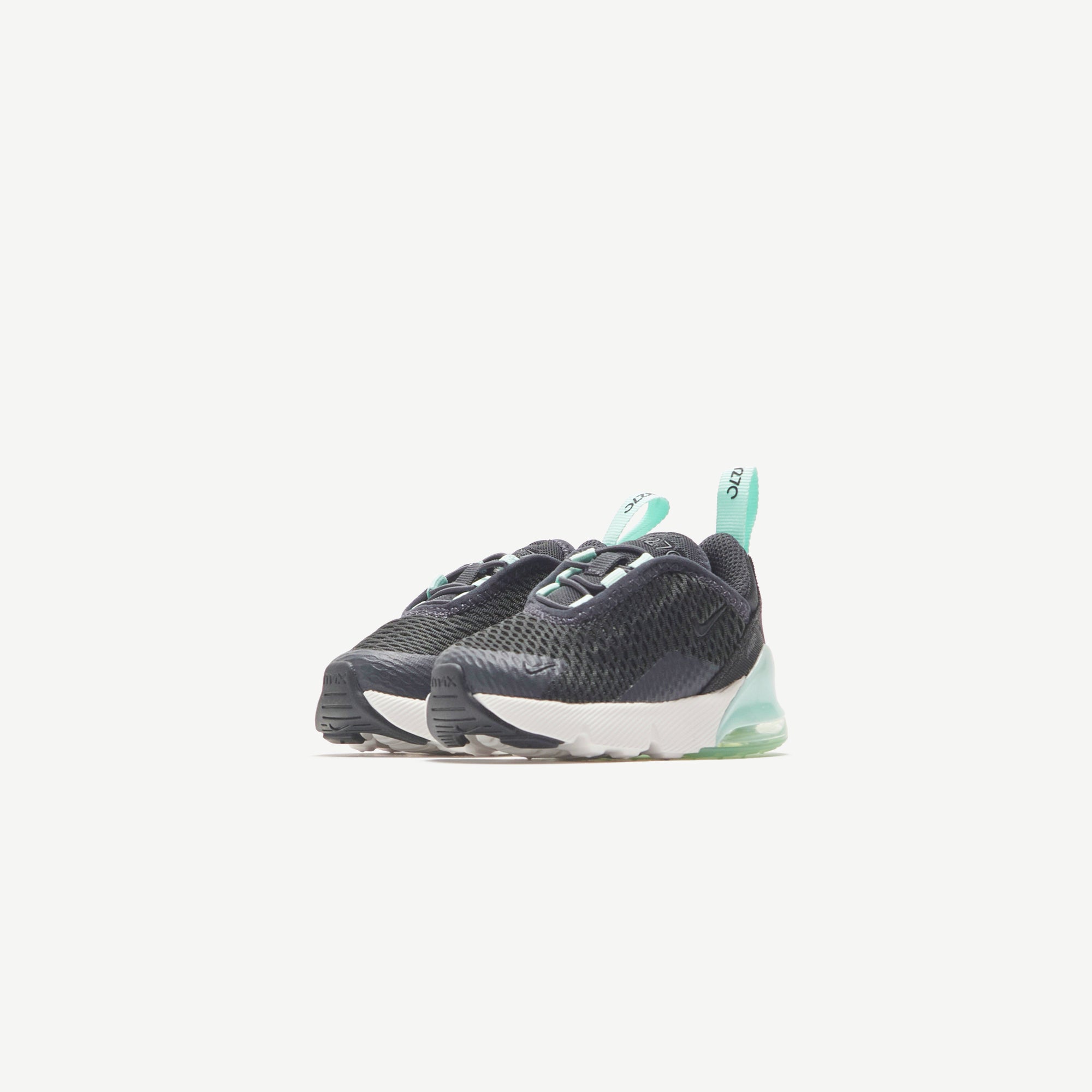 black and mint nike 270